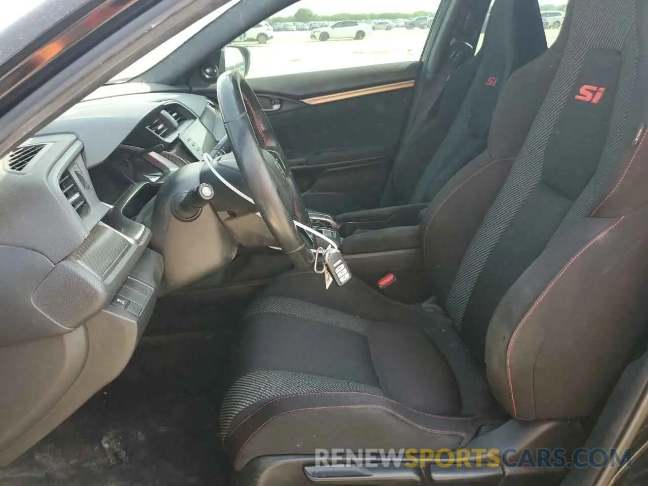 7 fotografías del automóvil dañado 2HGFC1E55KH705971 HONDA CIVIC 2019