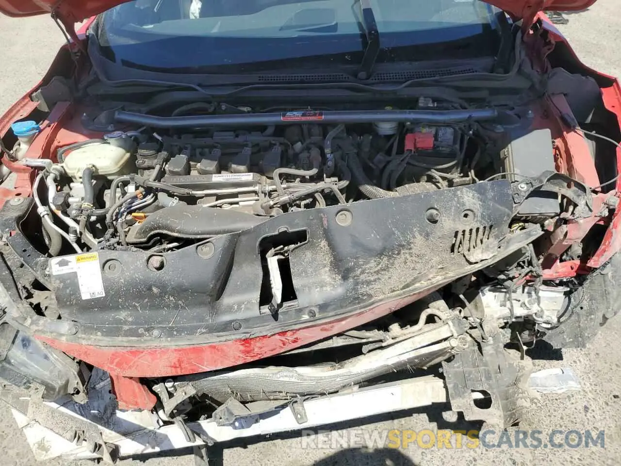 11 fotografías del automóvil dañado 2HGFC1E59KH701308 HONDA CIVIC 2019