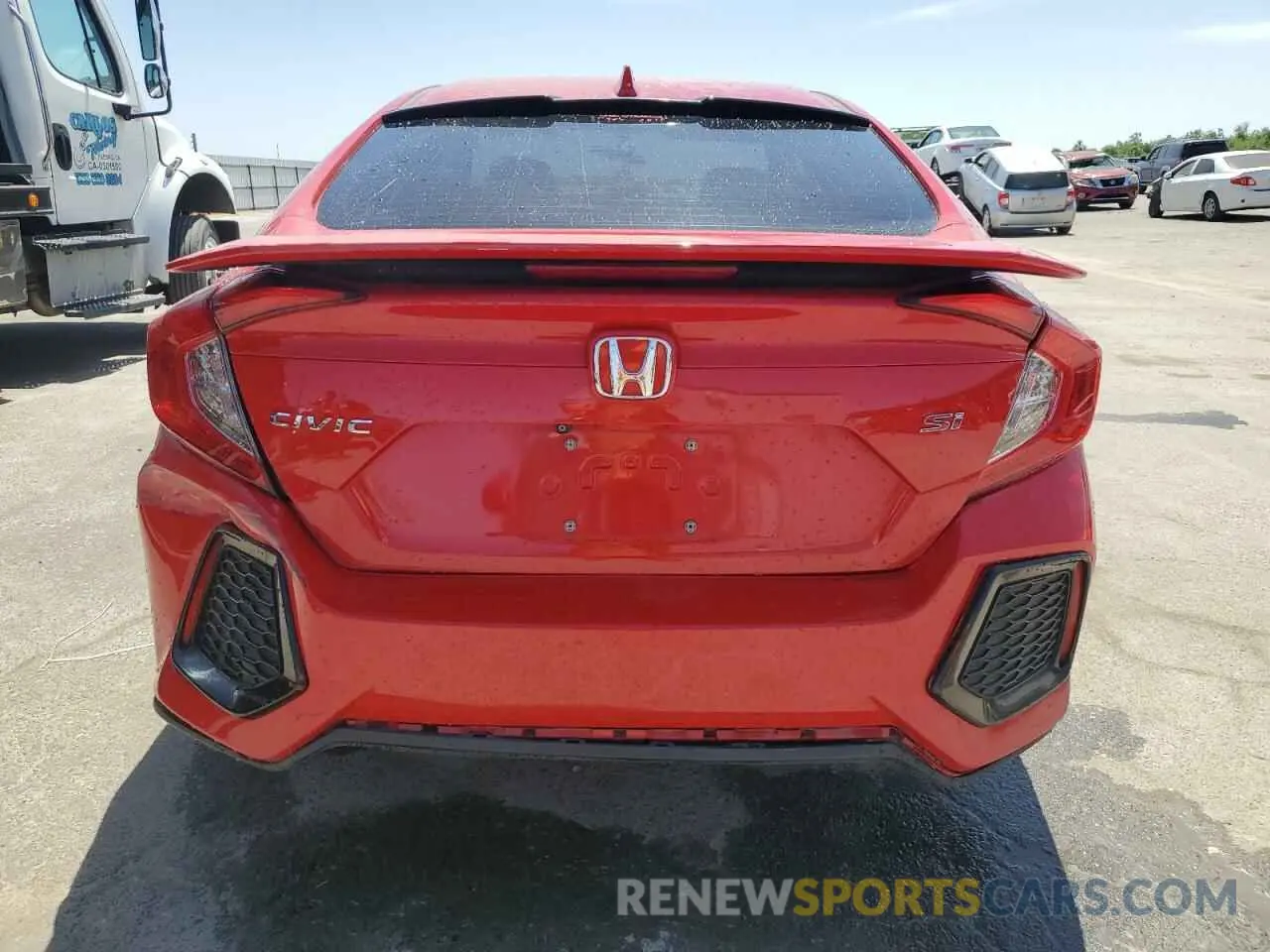6 fotografías del automóvil dañado 2HGFC1E59KH701308 HONDA CIVIC 2019