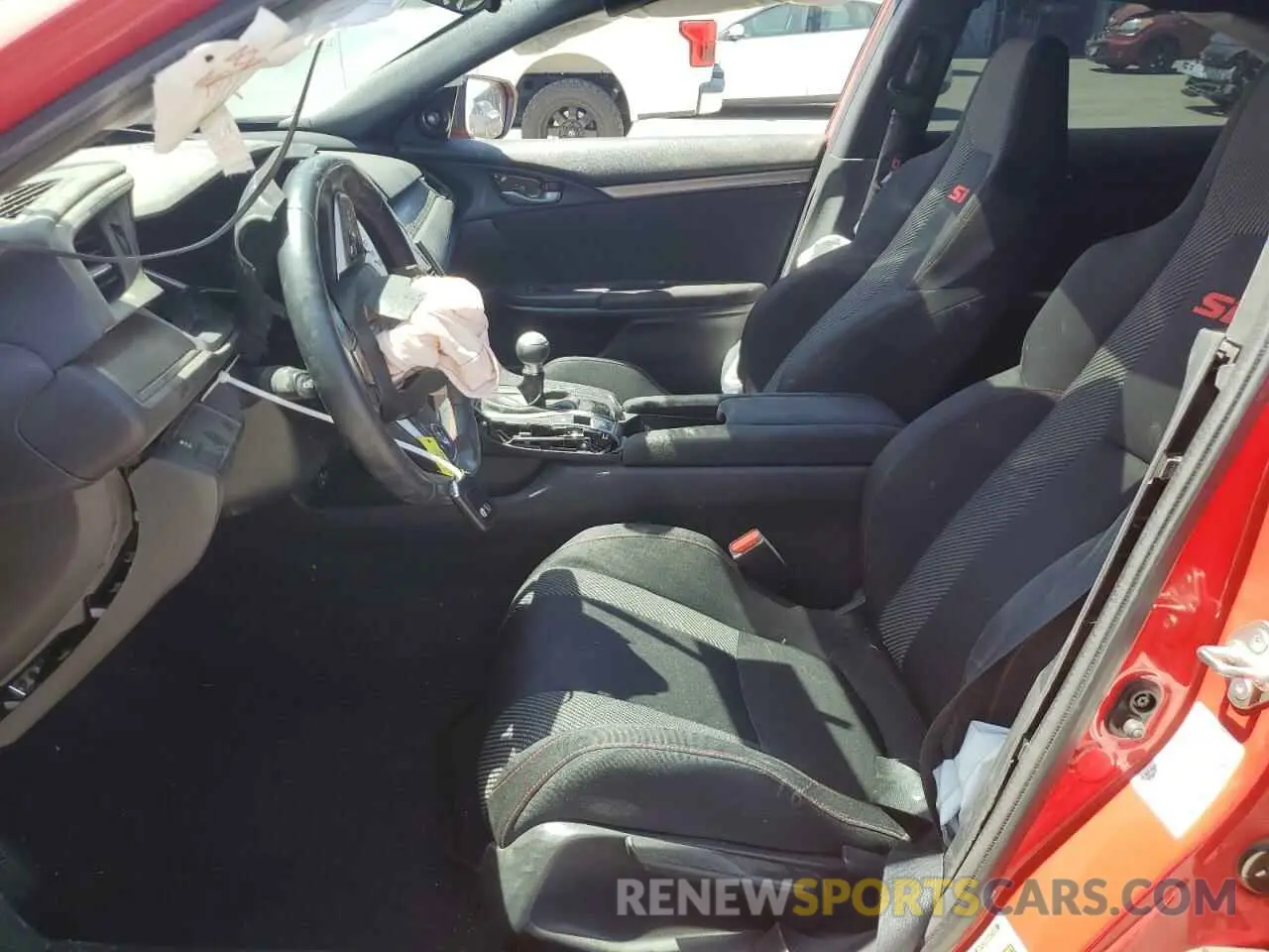 7 fotografías del automóvil dañado 2HGFC1E59KH701308 HONDA CIVIC 2019