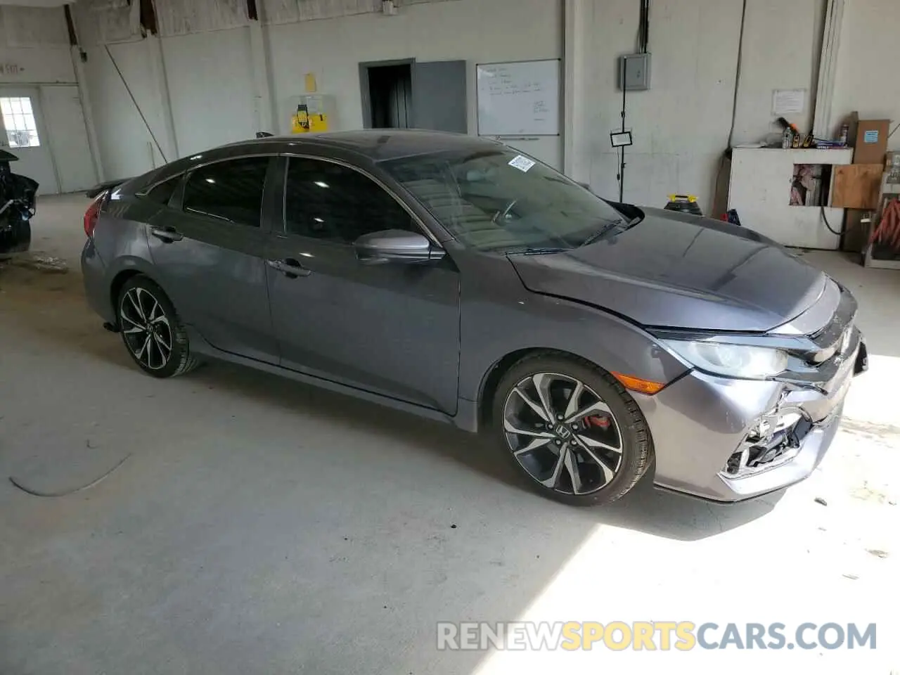 4 fotografías del automóvil dañado 2HGFC1E59KH703964 HONDA CIVIC 2019