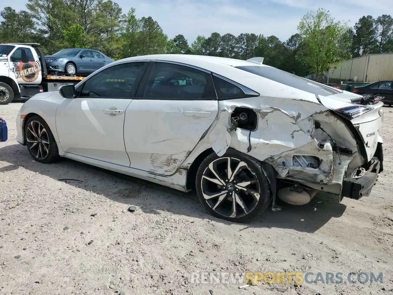2 fotografías del automóvil dañado 2HGFC1E5XKH705724 HONDA CIVIC 2019
