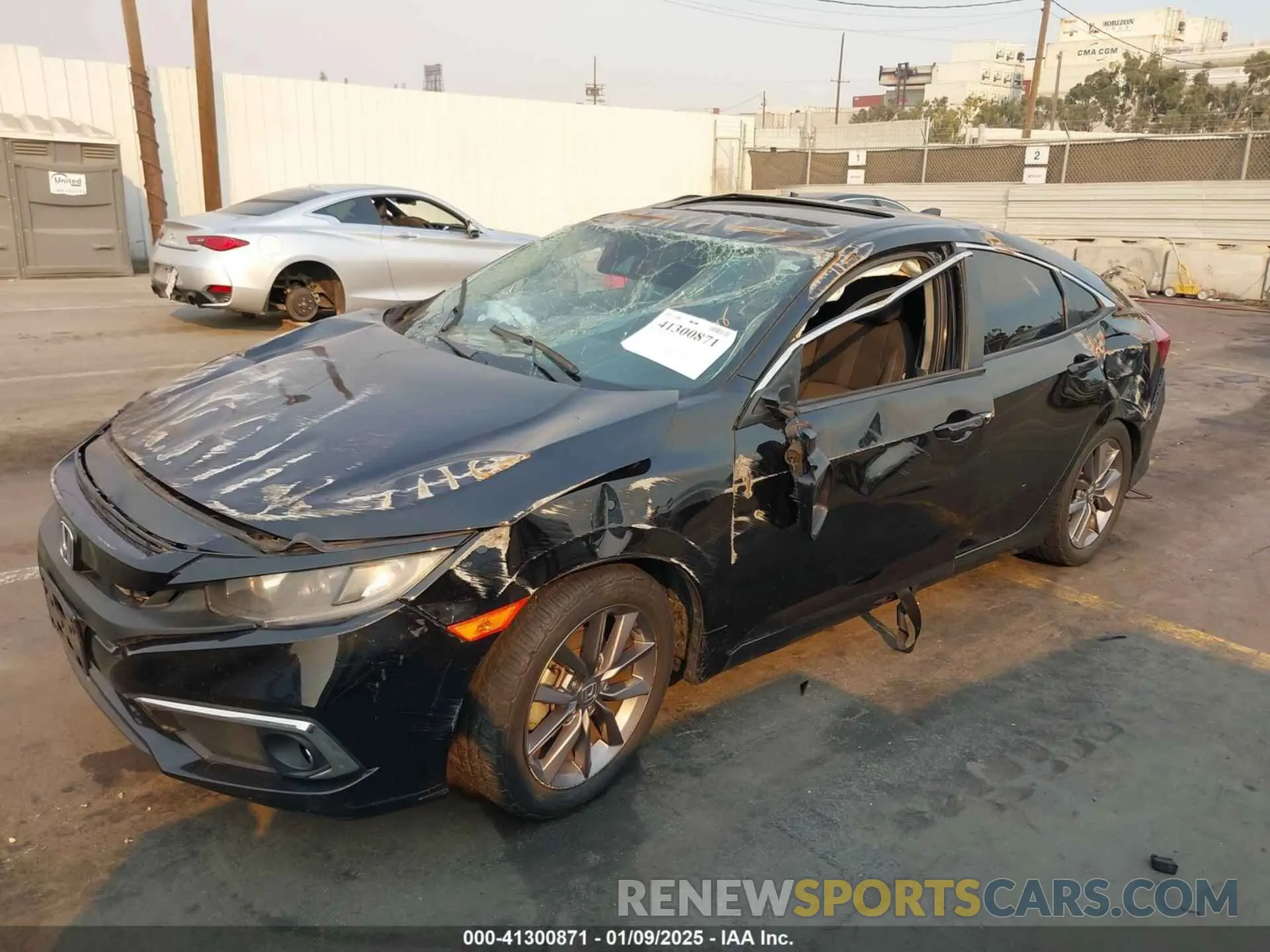 2 fotografías del automóvil dañado 2HGFC1F30KH651119 HONDA CIVIC 2019
