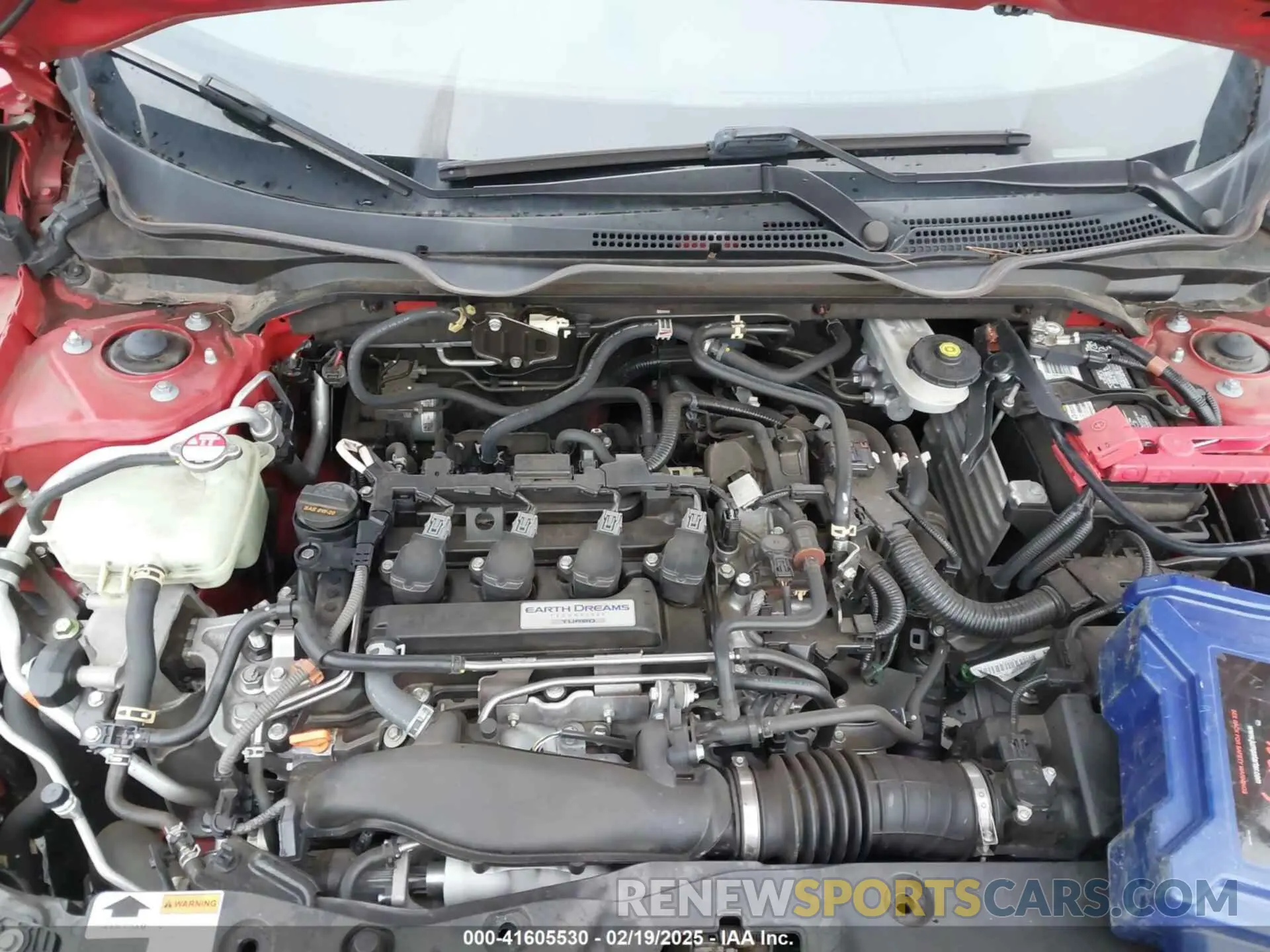 10 fotografías del automóvil dañado 2HGFC1F71KH650080 HONDA CIVIC 2019