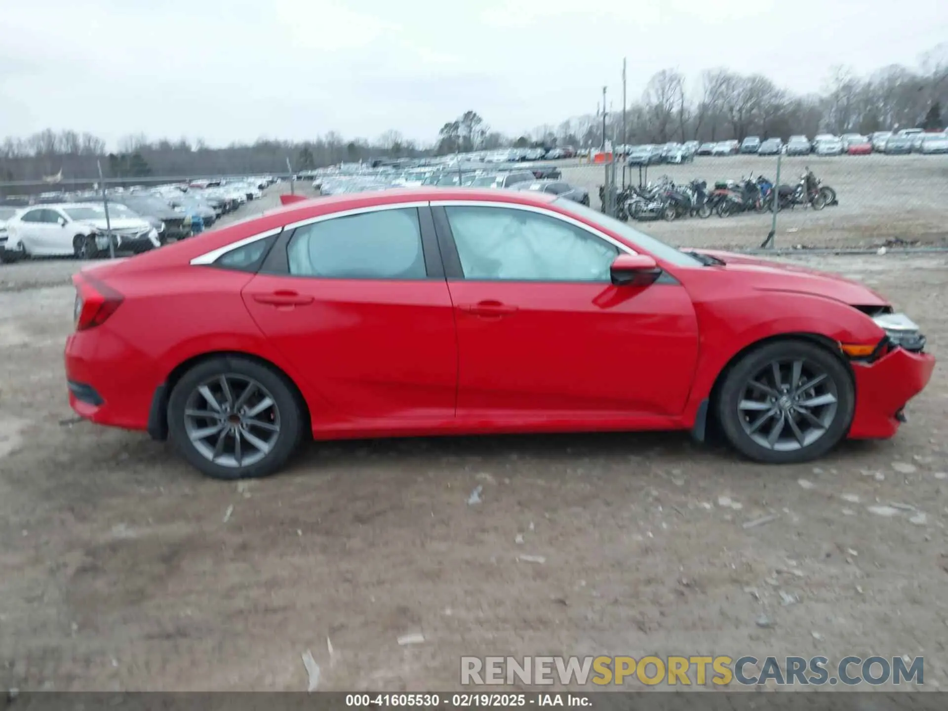 13 fotografías del automóvil dañado 2HGFC1F71KH650080 HONDA CIVIC 2019