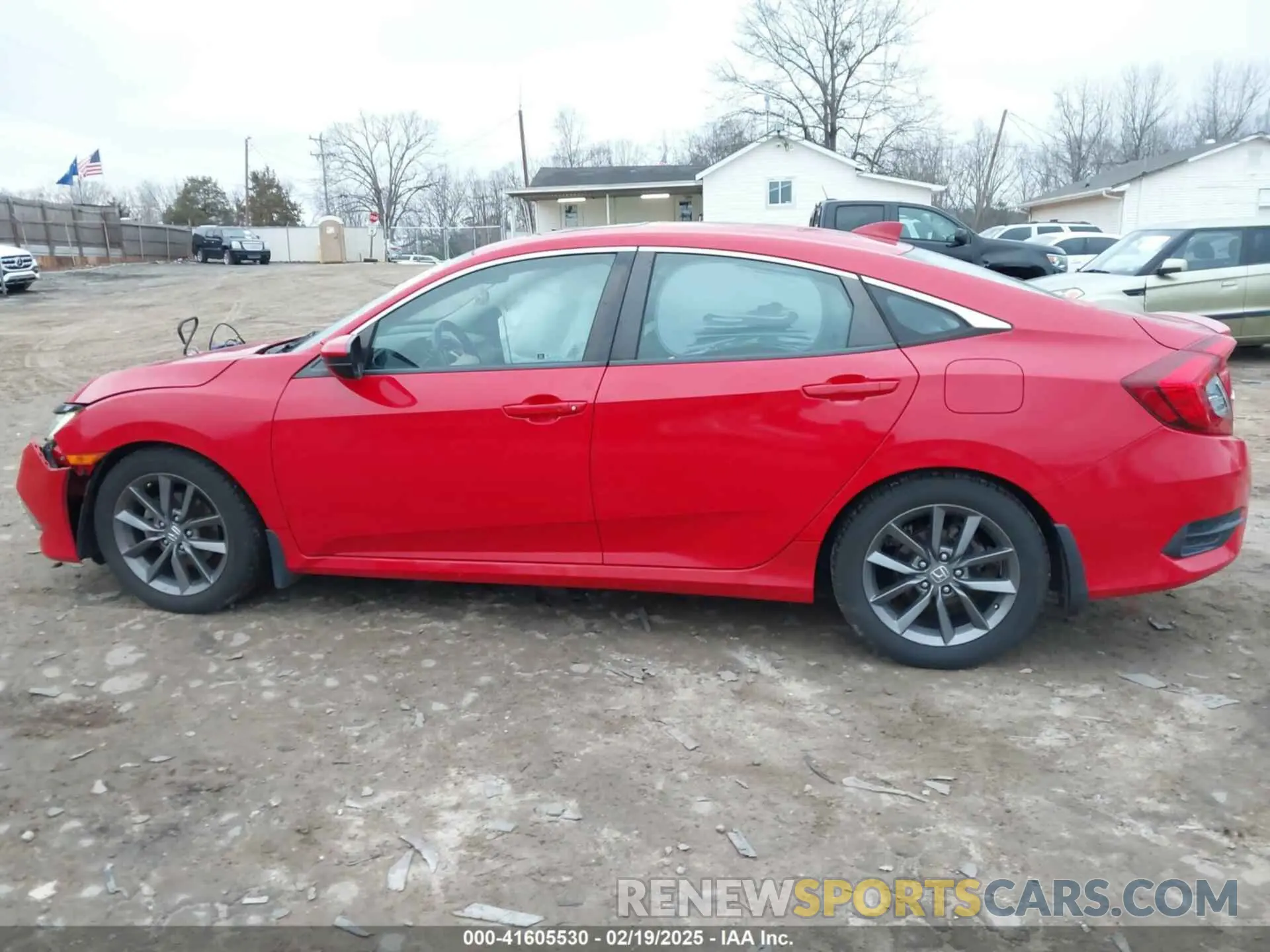 14 fotografías del automóvil dañado 2HGFC1F71KH650080 HONDA CIVIC 2019