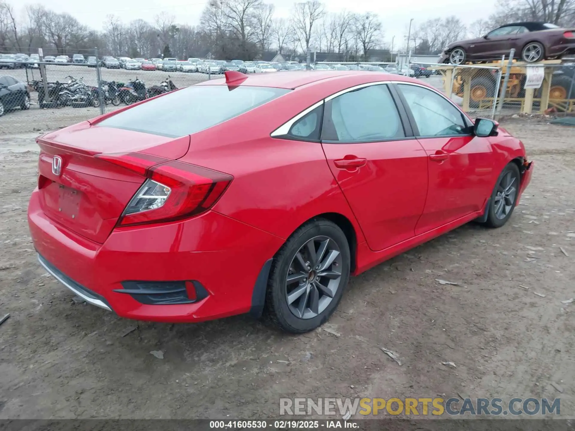 4 fotografías del automóvil dañado 2HGFC1F71KH650080 HONDA CIVIC 2019