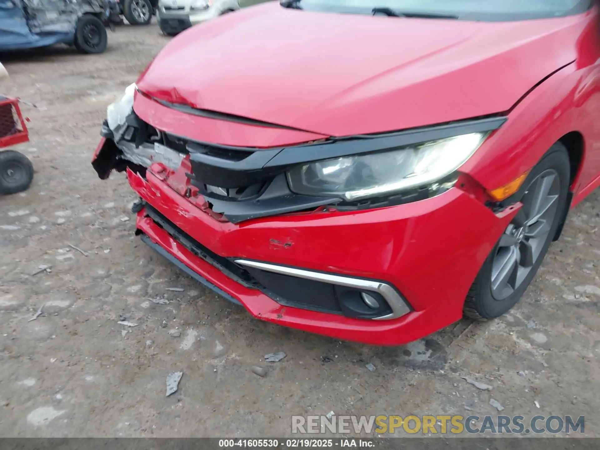 6 fotografías del automóvil dañado 2HGFC1F71KH650080 HONDA CIVIC 2019