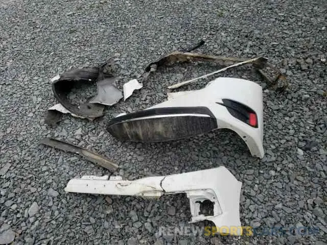 12 fotografías del automóvil dañado 2HGFC1F90KH100614 HONDA CIVIC 2019