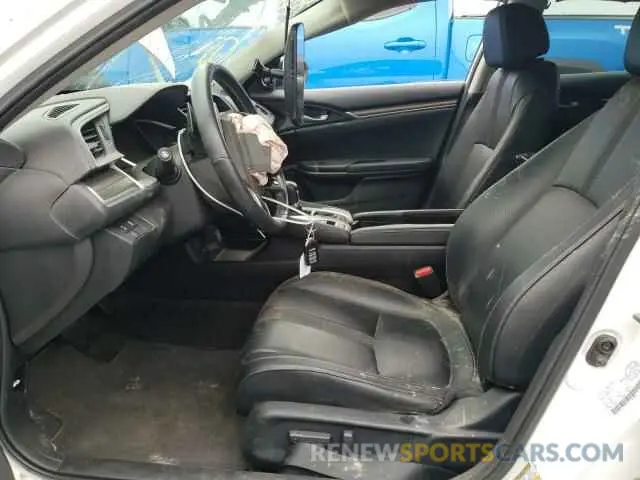 7 fotografías del automóvil dañado 2HGFC1F90KH100614 HONDA CIVIC 2019