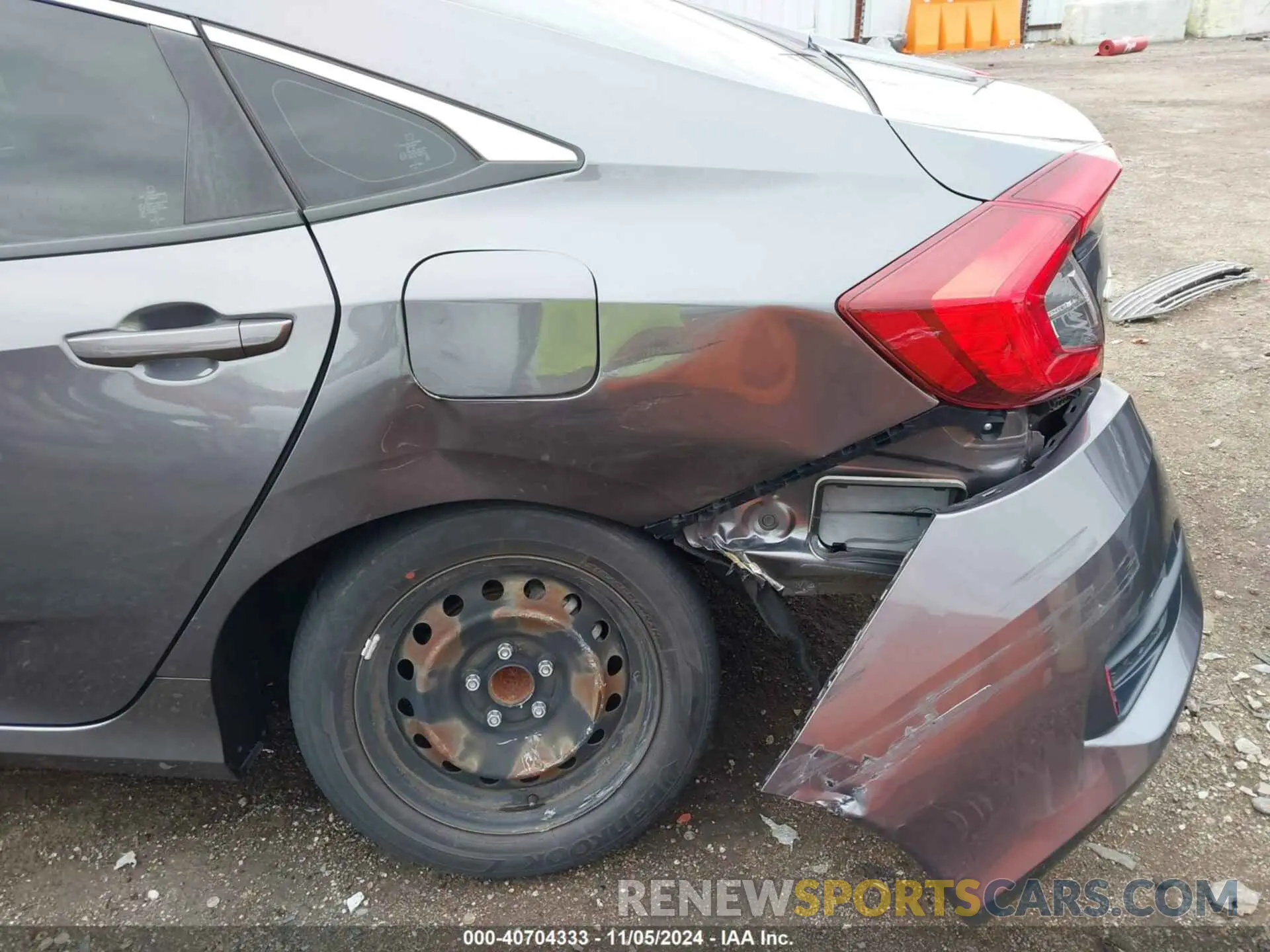 6 fotografías del automóvil dañado 2HGFC2E6XKH567312 HONDA CIVIC 2019