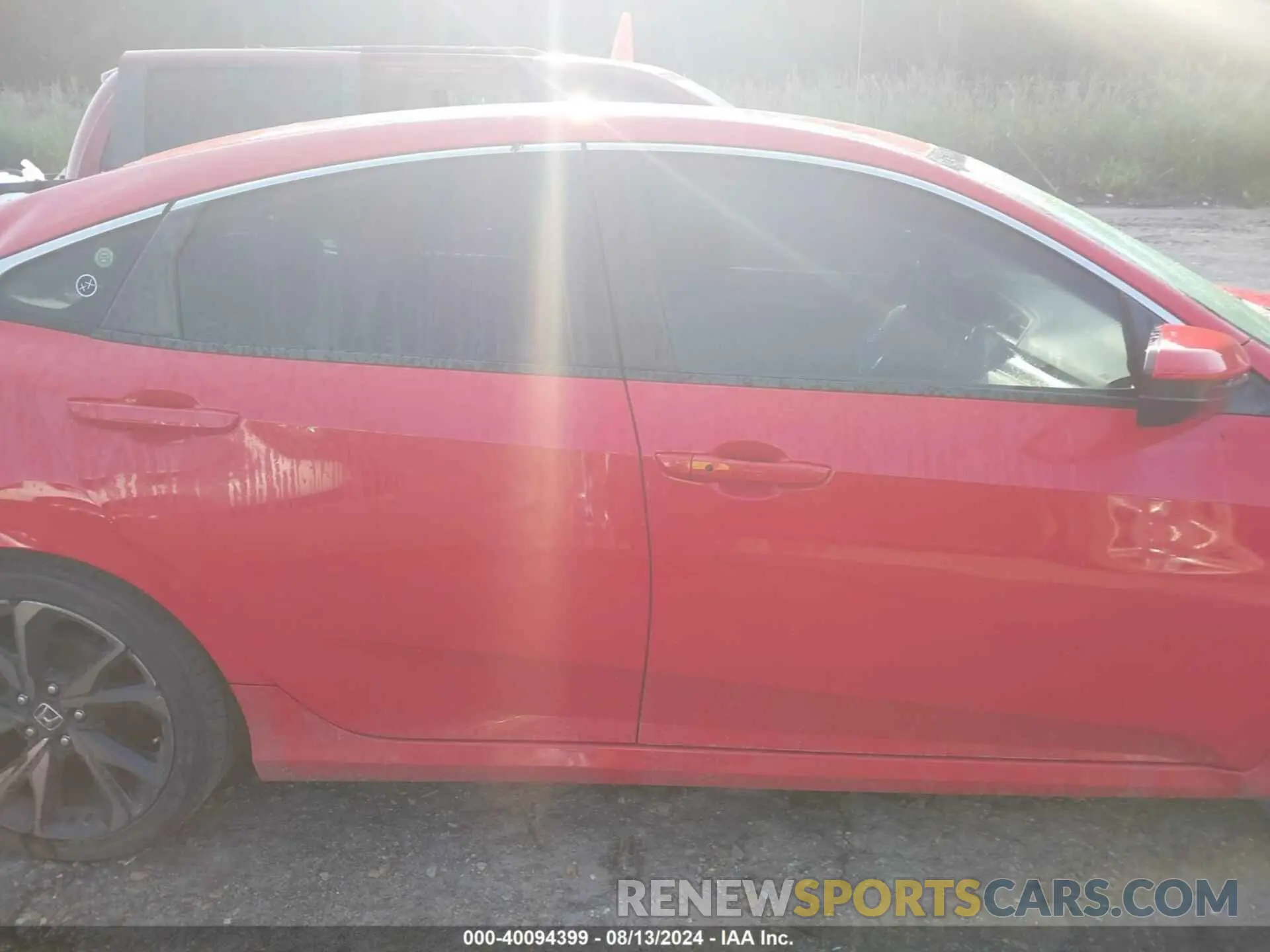13 fotografías del automóvil dañado 2HGFC2E80KH552576 HONDA CIVIC 2019