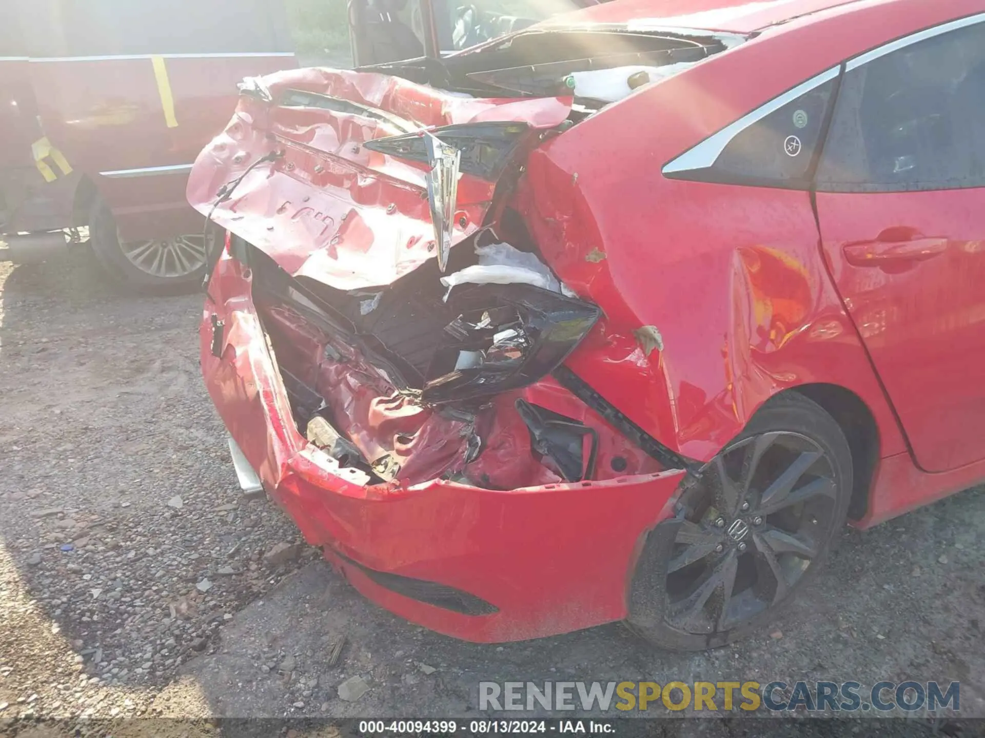 18 fotografías del automóvil dañado 2HGFC2E80KH552576 HONDA CIVIC 2019