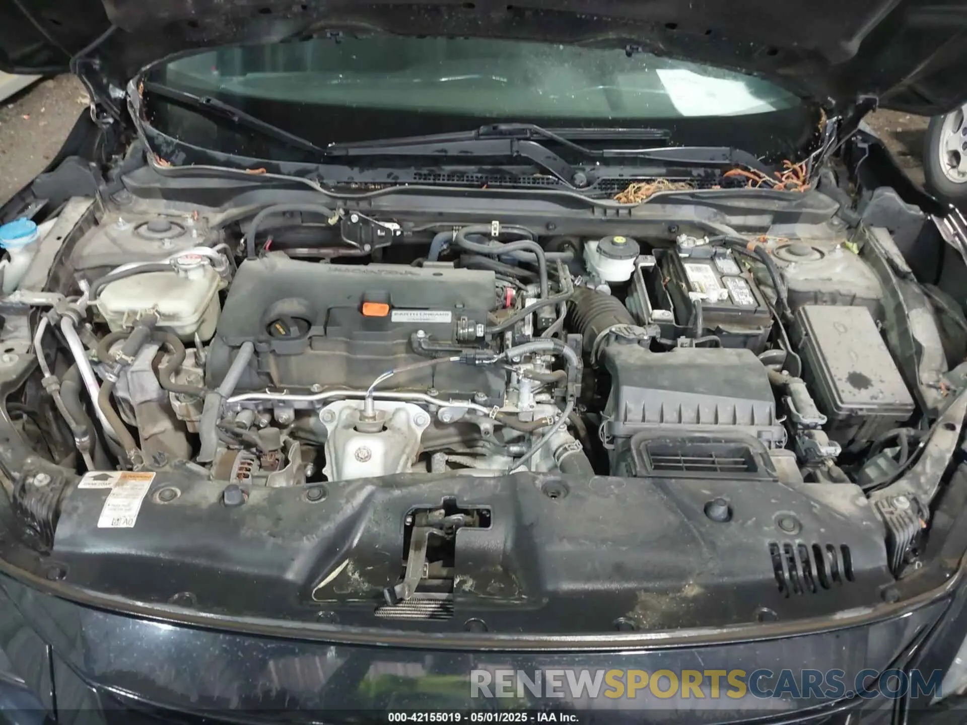 10 fotografías del automóvil dañado 2HGFC2E82KH550408 HONDA CIVIC 2019