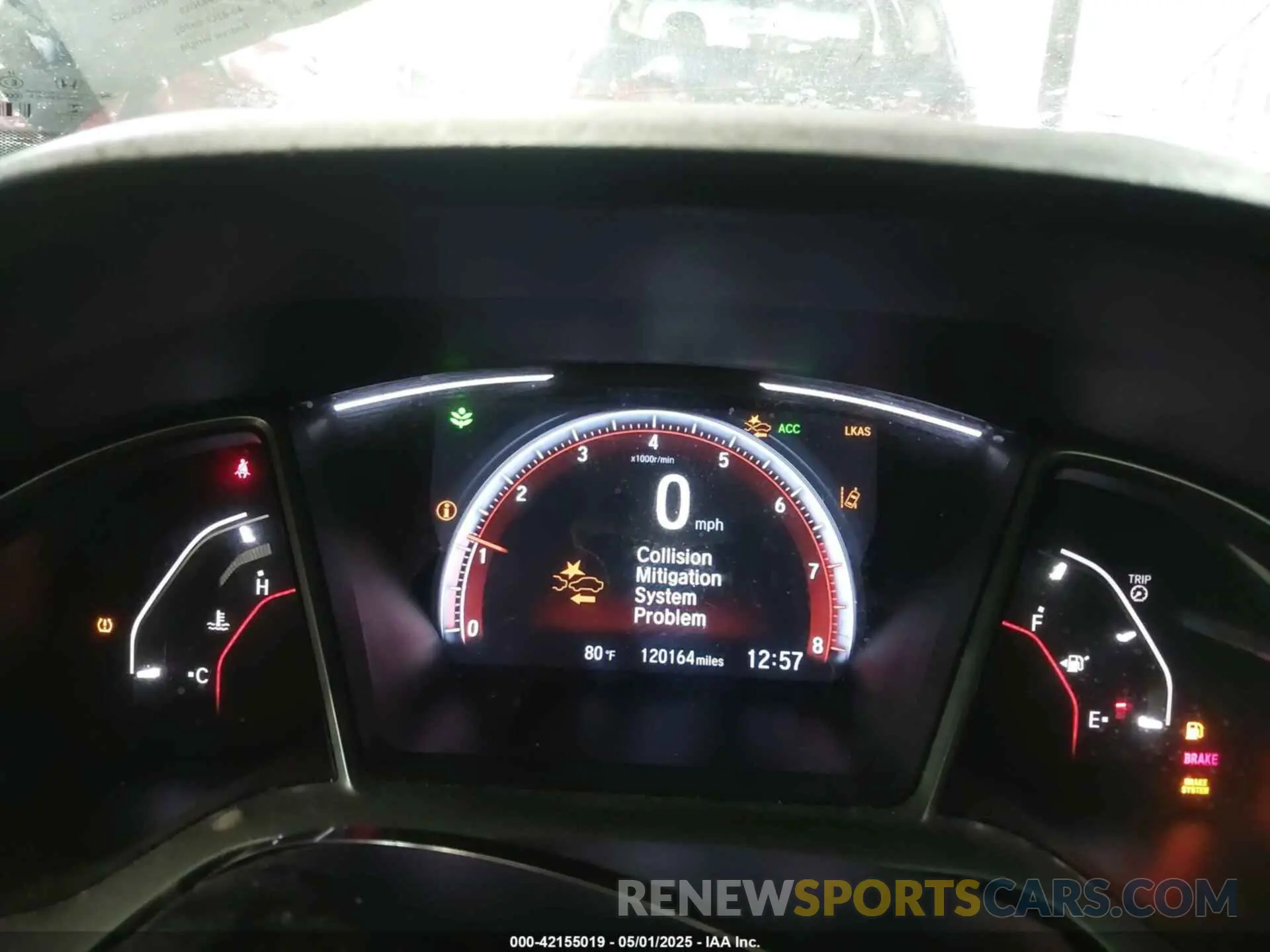 15 fotografías del automóvil dañado 2HGFC2E82KH550408 HONDA CIVIC 2019