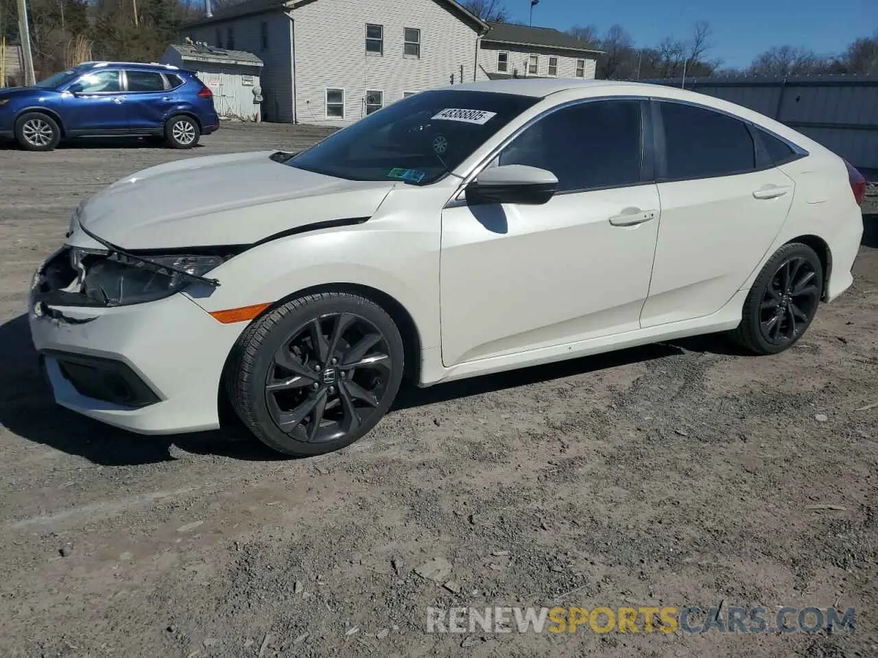 1 fotografías del automóvil dañado 2HGFC2E85KH521808 HONDA CIVIC 2019