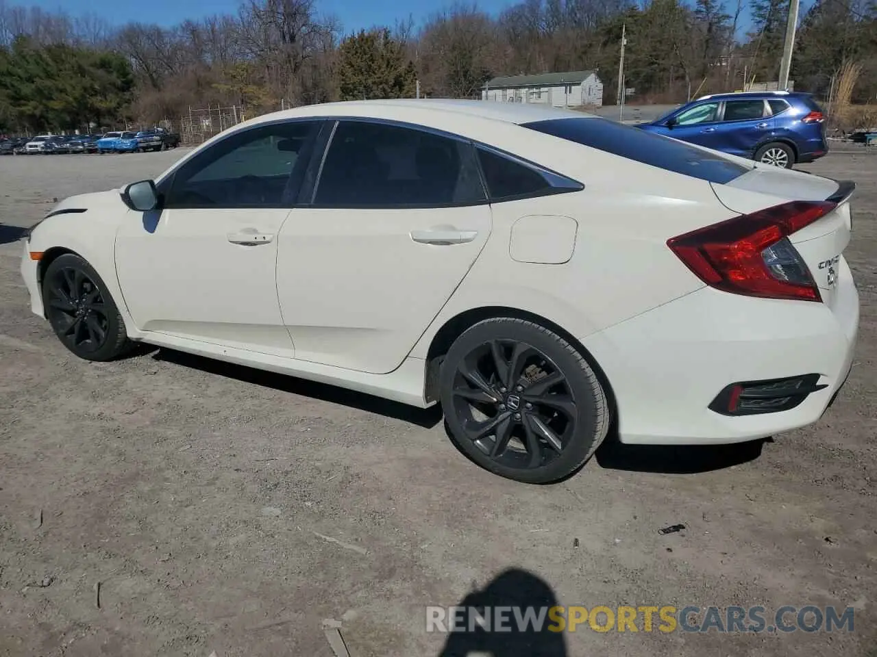 2 fotografías del automóvil dañado 2HGFC2E85KH521808 HONDA CIVIC 2019