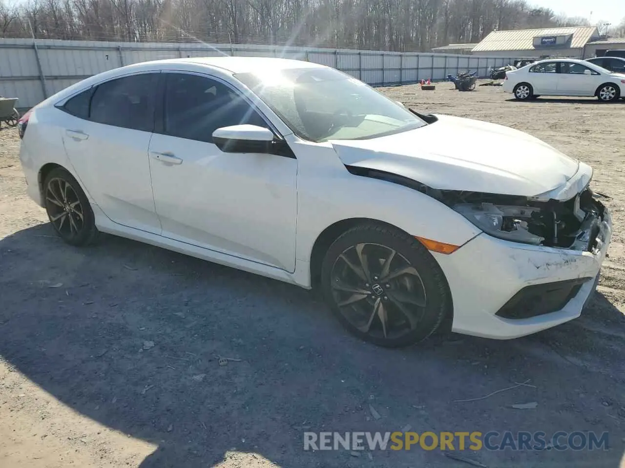 4 fotografías del automóvil dañado 2HGFC2E85KH521808 HONDA CIVIC 2019