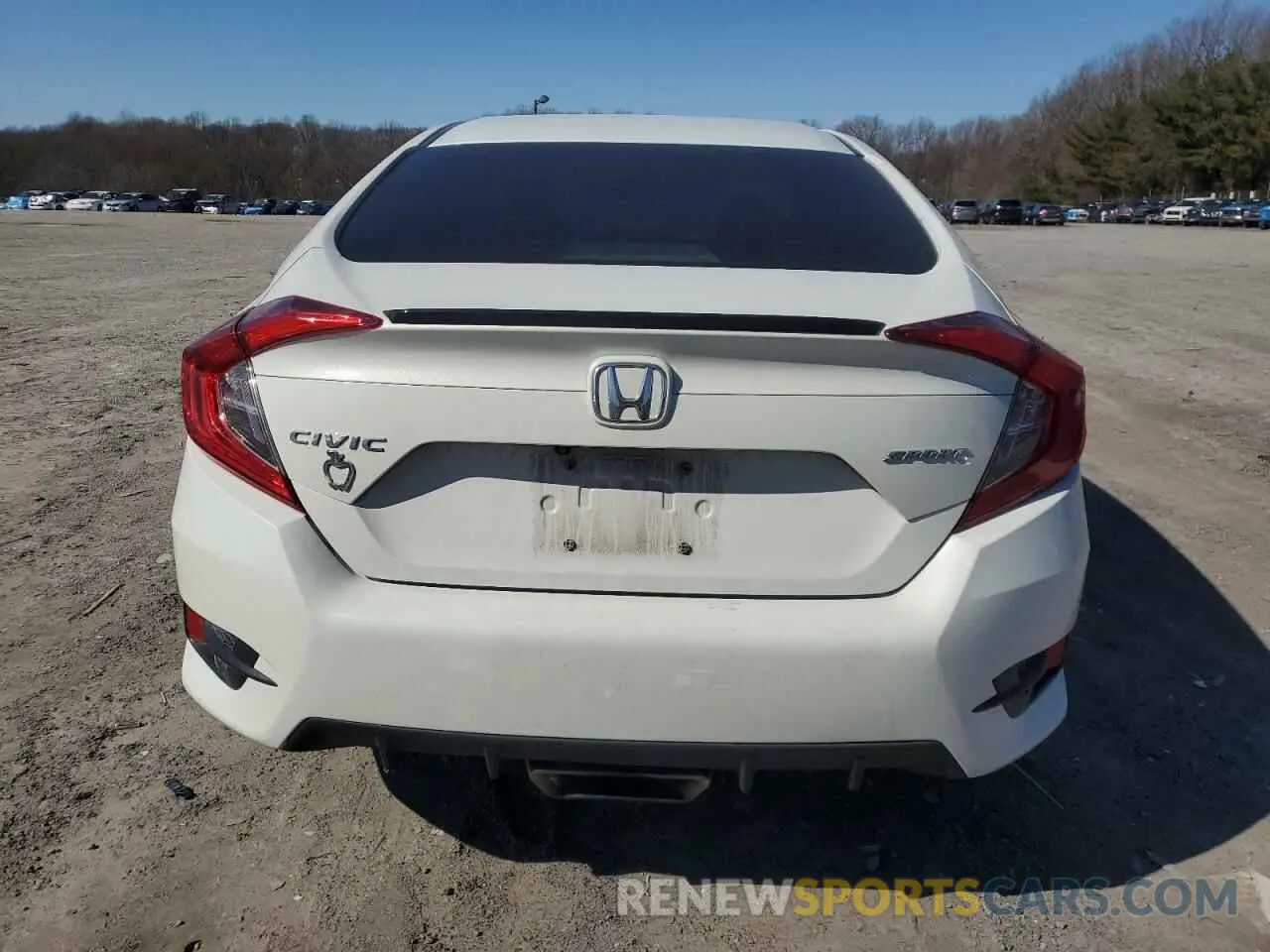 6 fotografías del automóvil dañado 2HGFC2E85KH521808 HONDA CIVIC 2019