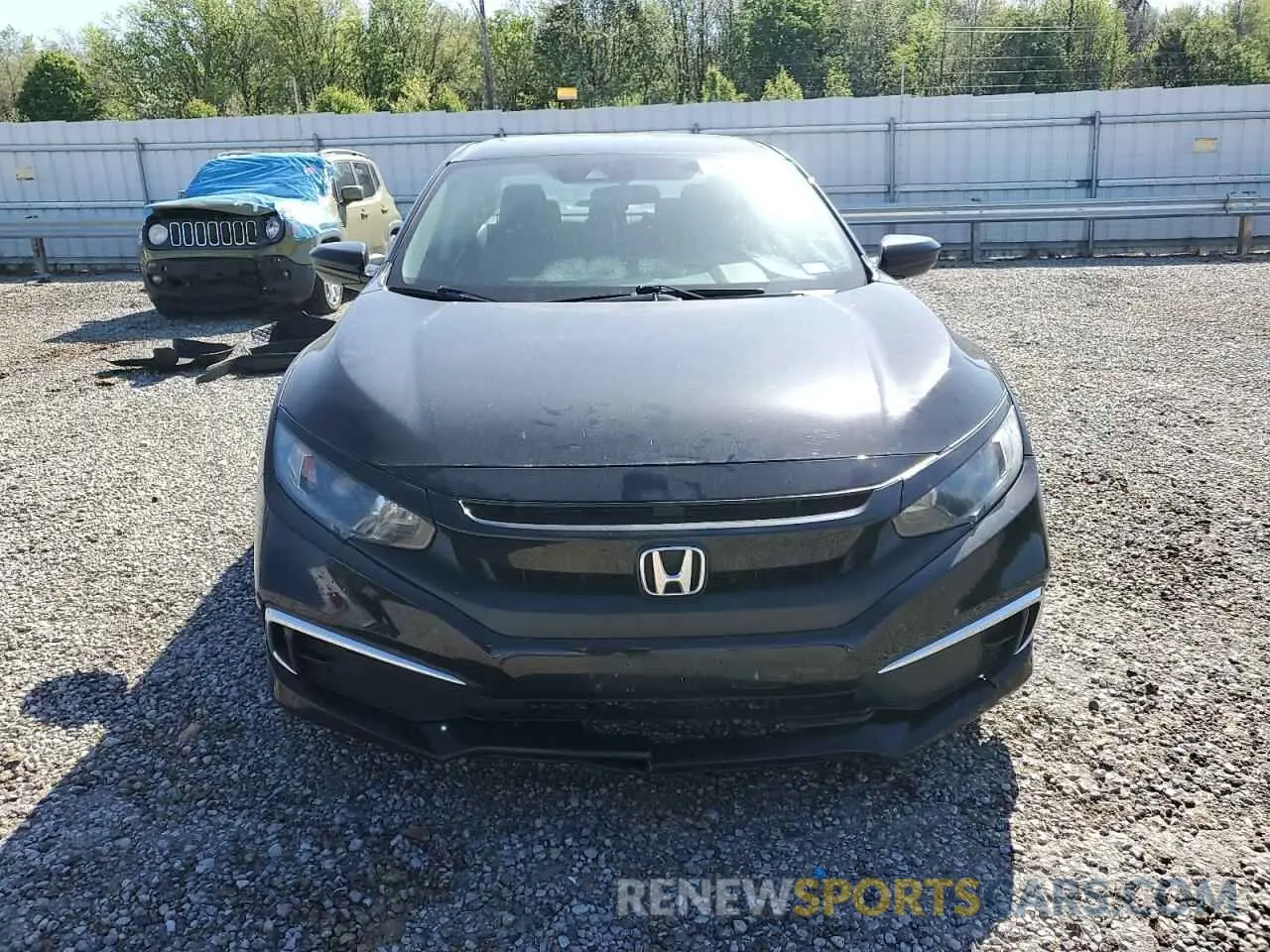 5 fotografías del automóvil dañado 2HGFC2F60KH517419 HONDA CIVIC 2019