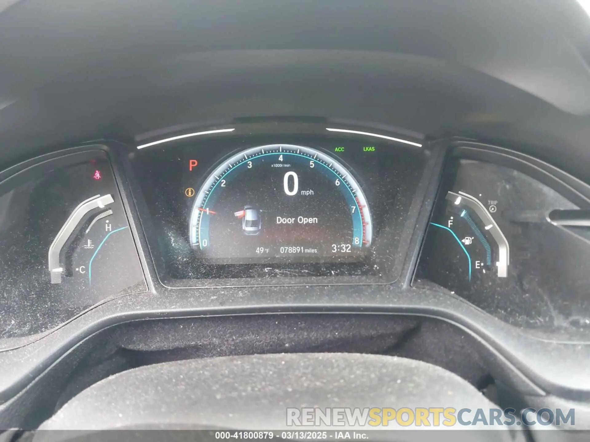 7 fotografías del automóvil dañado 2HGFC2F60KH550257 HONDA CIVIC 2019