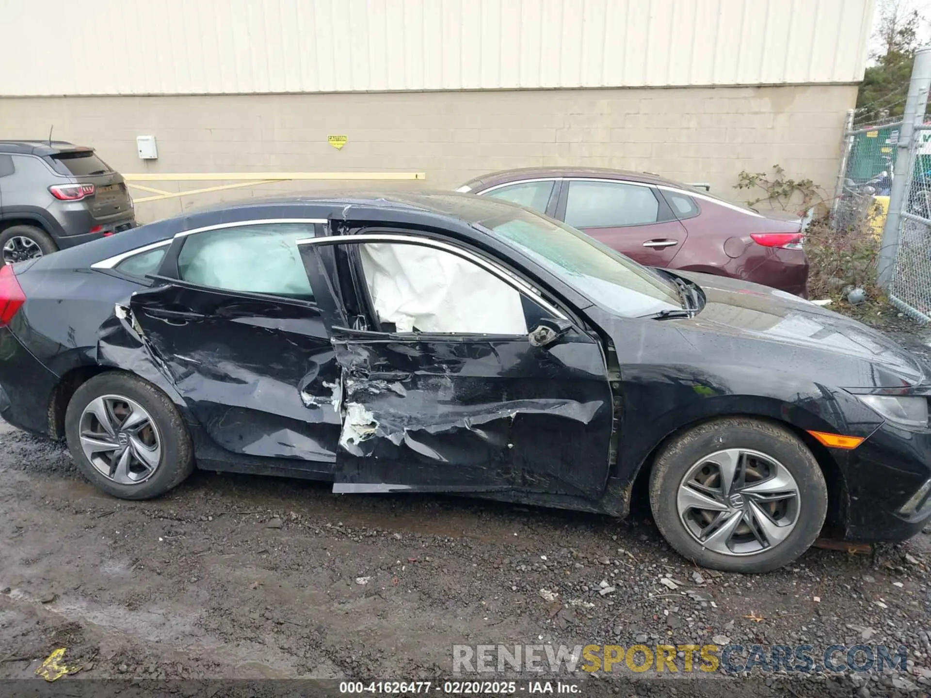 14 fotografías del automóvil dañado 2HGFC2F60KH555359 HONDA CIVIC 2019