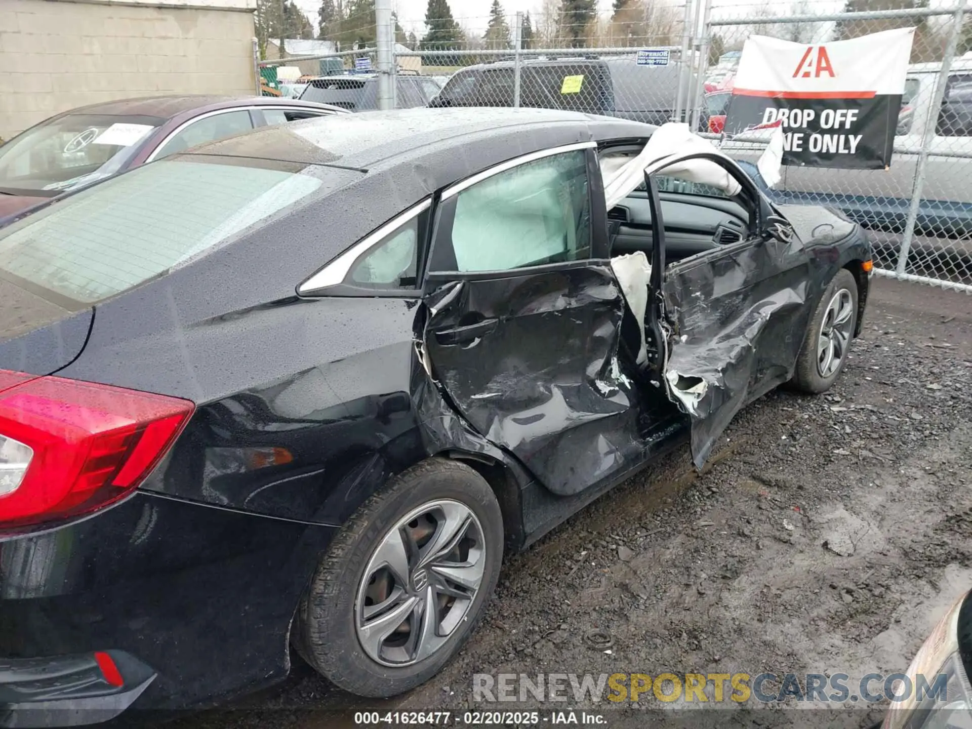 6 fotografías del automóvil dañado 2HGFC2F60KH555359 HONDA CIVIC 2019