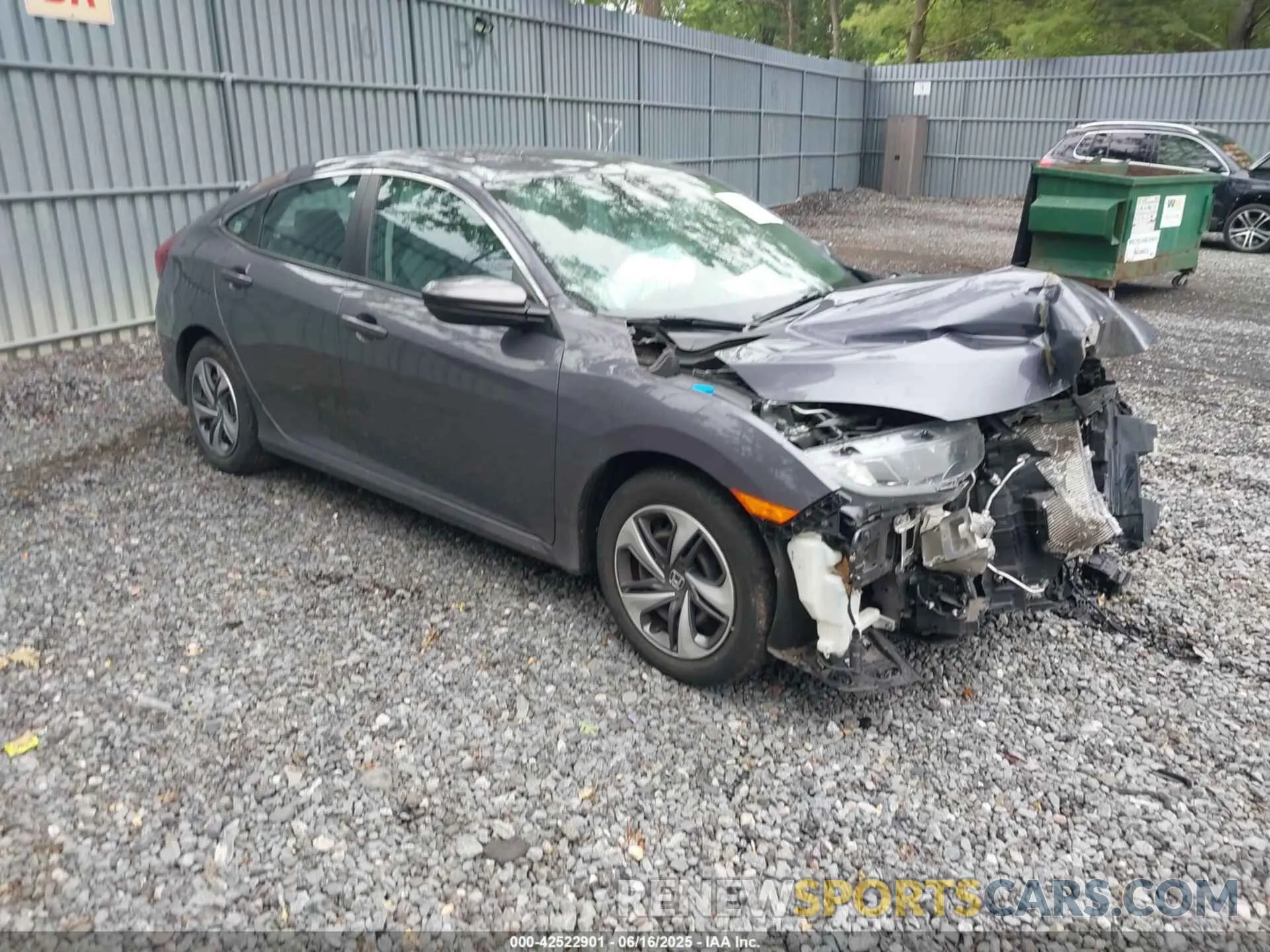 1 fotografías del automóvil dañado 2HGFC2F60KH562103 HONDA CIVIC 2019