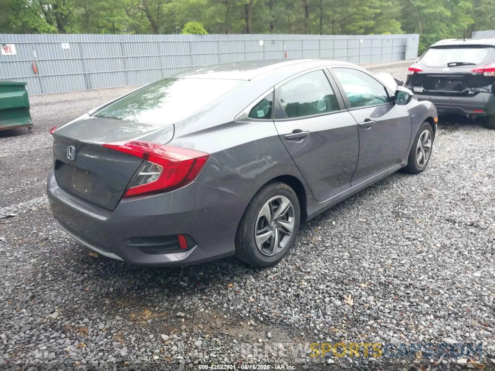 4 fotografías del automóvil dañado 2HGFC2F60KH562103 HONDA CIVIC 2019