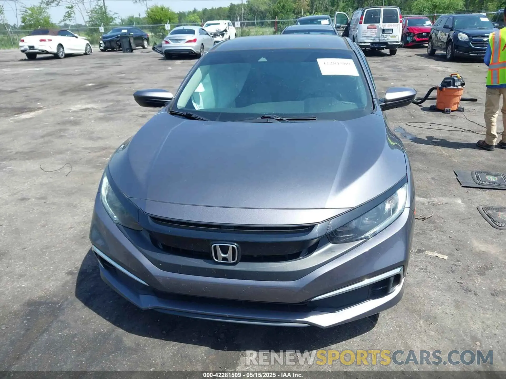 12 fotografías del automóvil dañado 2HGFC2F60KH596686 HONDA CIVIC 2019