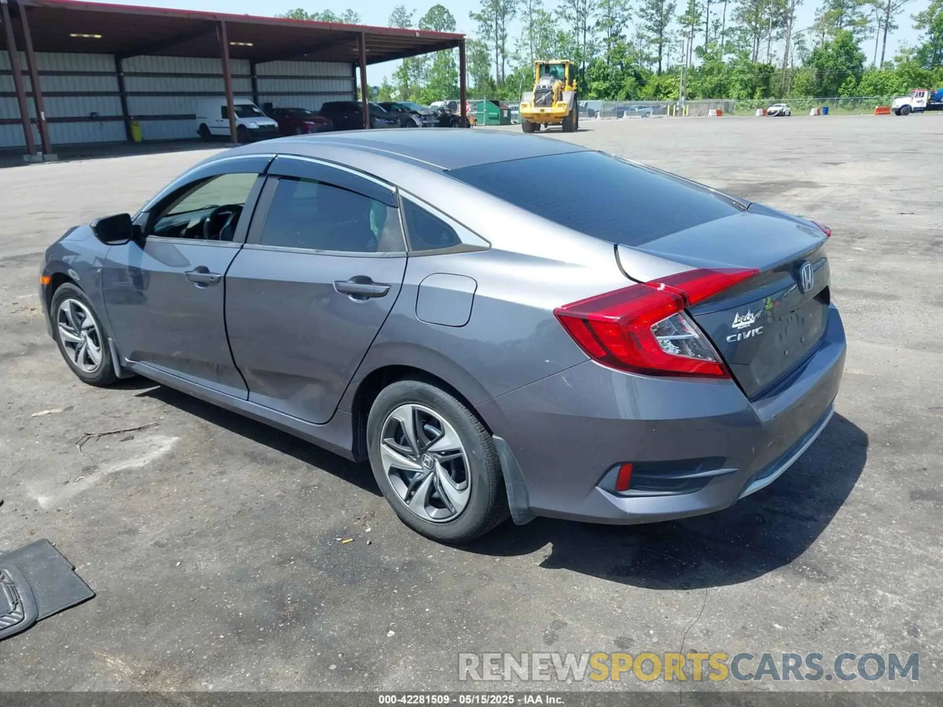 3 fotografías del automóvil dañado 2HGFC2F60KH596686 HONDA CIVIC 2019