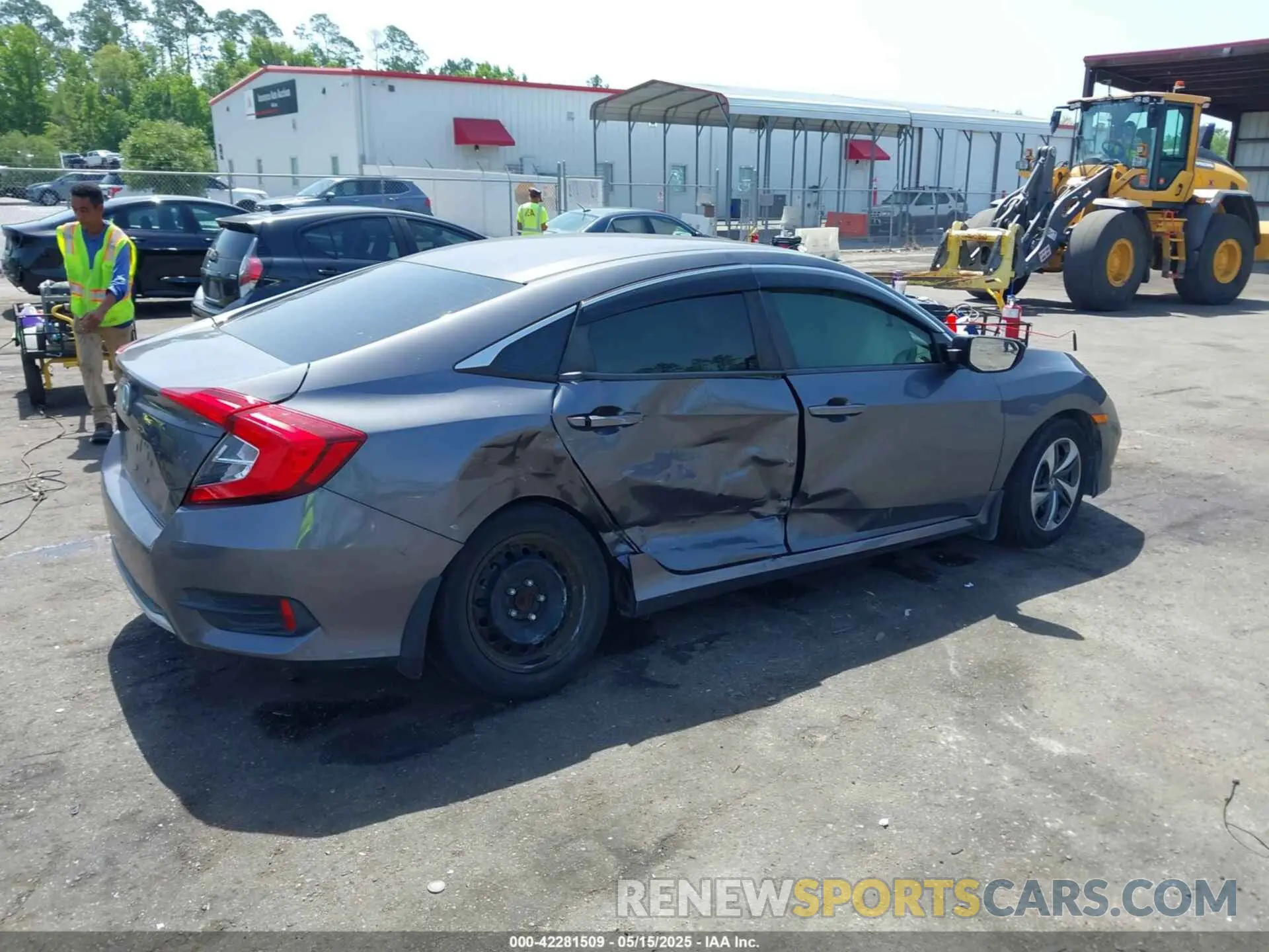 4 fotografías del automóvil dañado 2HGFC2F60KH596686 HONDA CIVIC 2019
