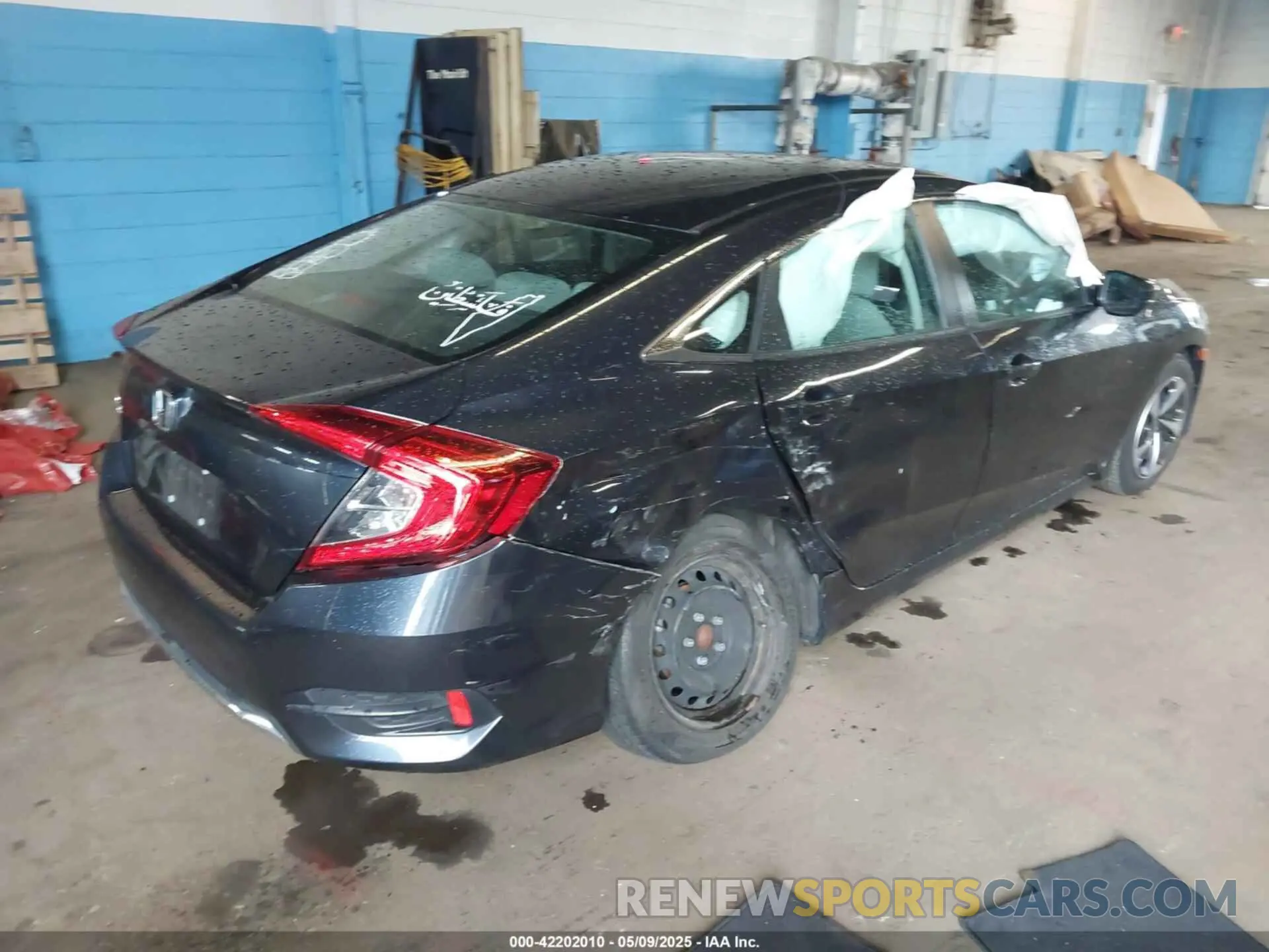 4 fotografías del automóvil dañado 2HGFC2F60KH599328 HONDA CIVIC 2019