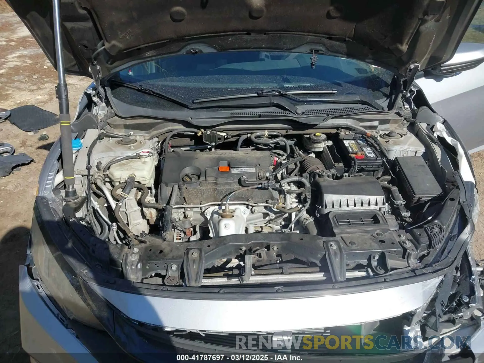 10 fotografías del automóvil dañado 2HGFC2F60KH605404 HONDA CIVIC 2019
