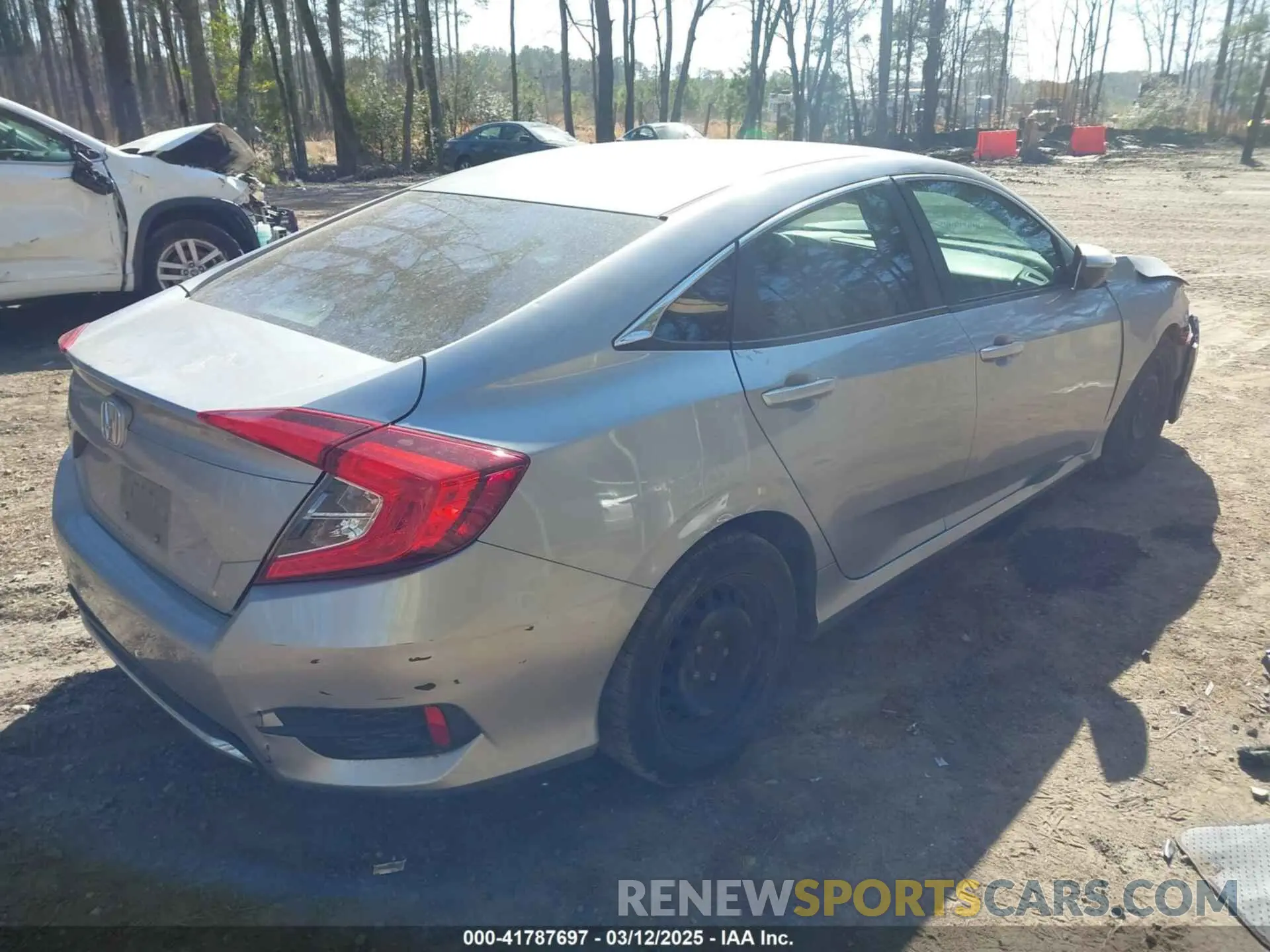 4 fotografías del automóvil dañado 2HGFC2F60KH605404 HONDA CIVIC 2019