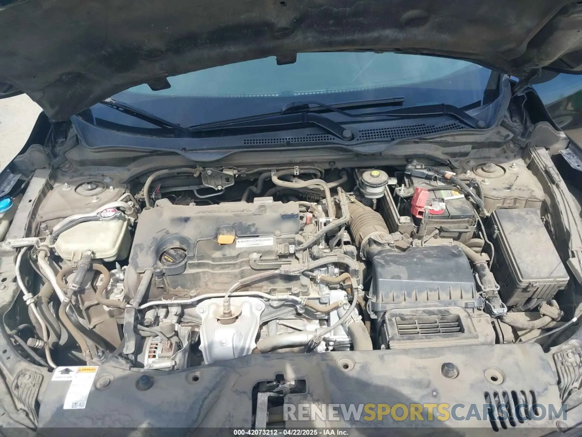 10 fotografías del automóvil dañado 2HGFC2F61KH510012 HONDA CIVIC 2019