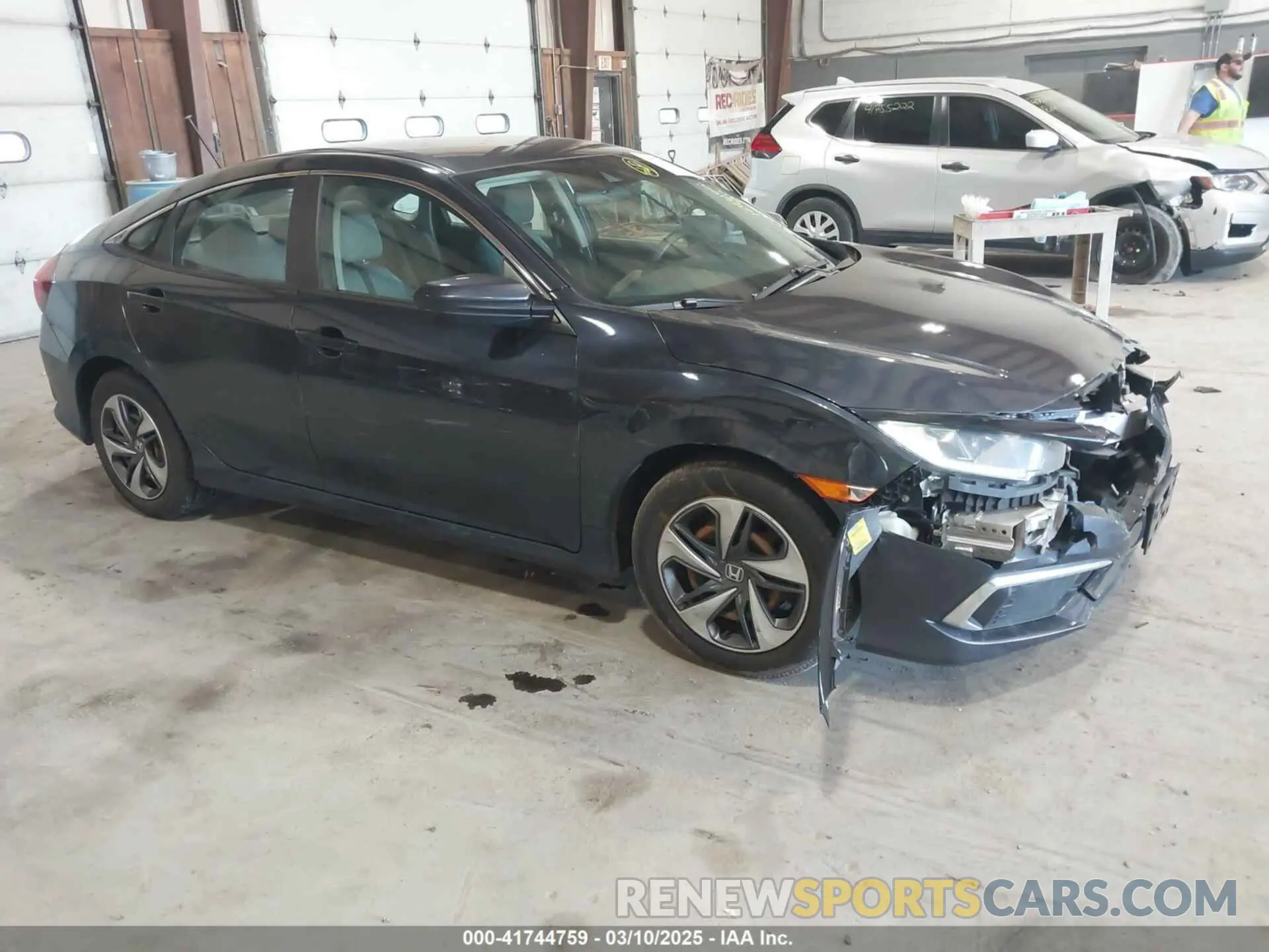 1 fotografías del automóvil dañado 2HGFC2F61KH532477 HONDA CIVIC 2019
