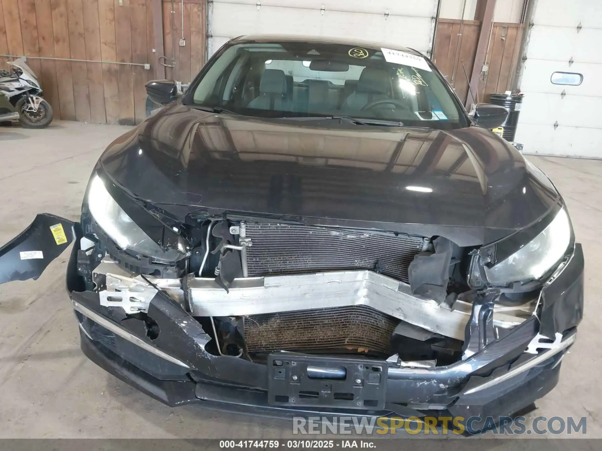 6 fotografías del automóvil dañado 2HGFC2F61KH532477 HONDA CIVIC 2019