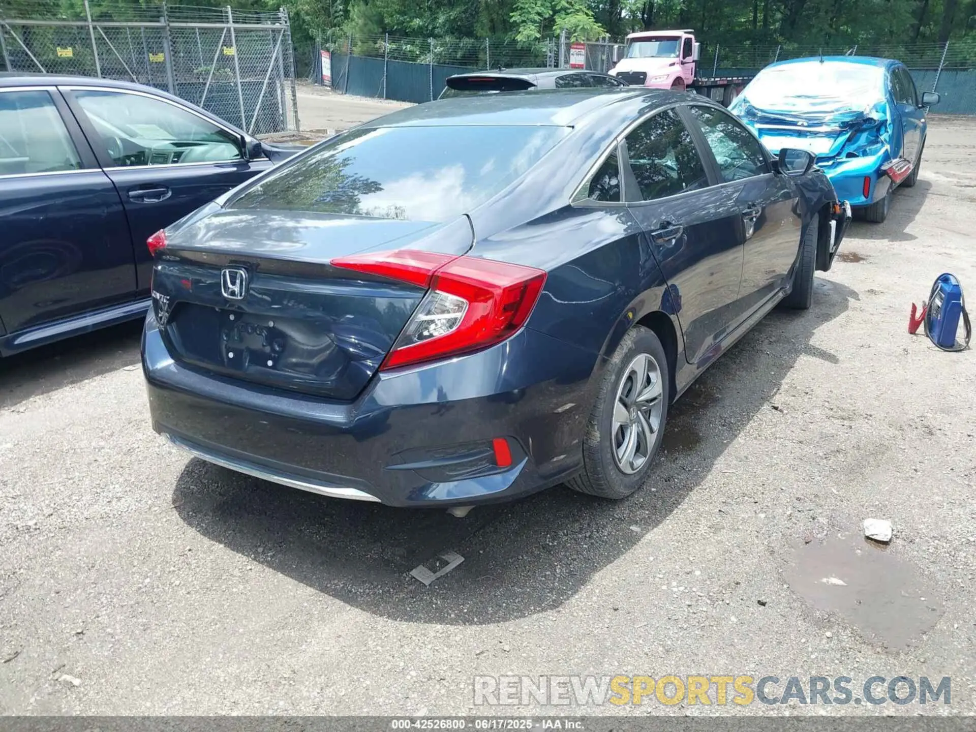 4 fotografías del automóvil dañado 2HGFC2F61KH534309 HONDA CIVIC 2019
