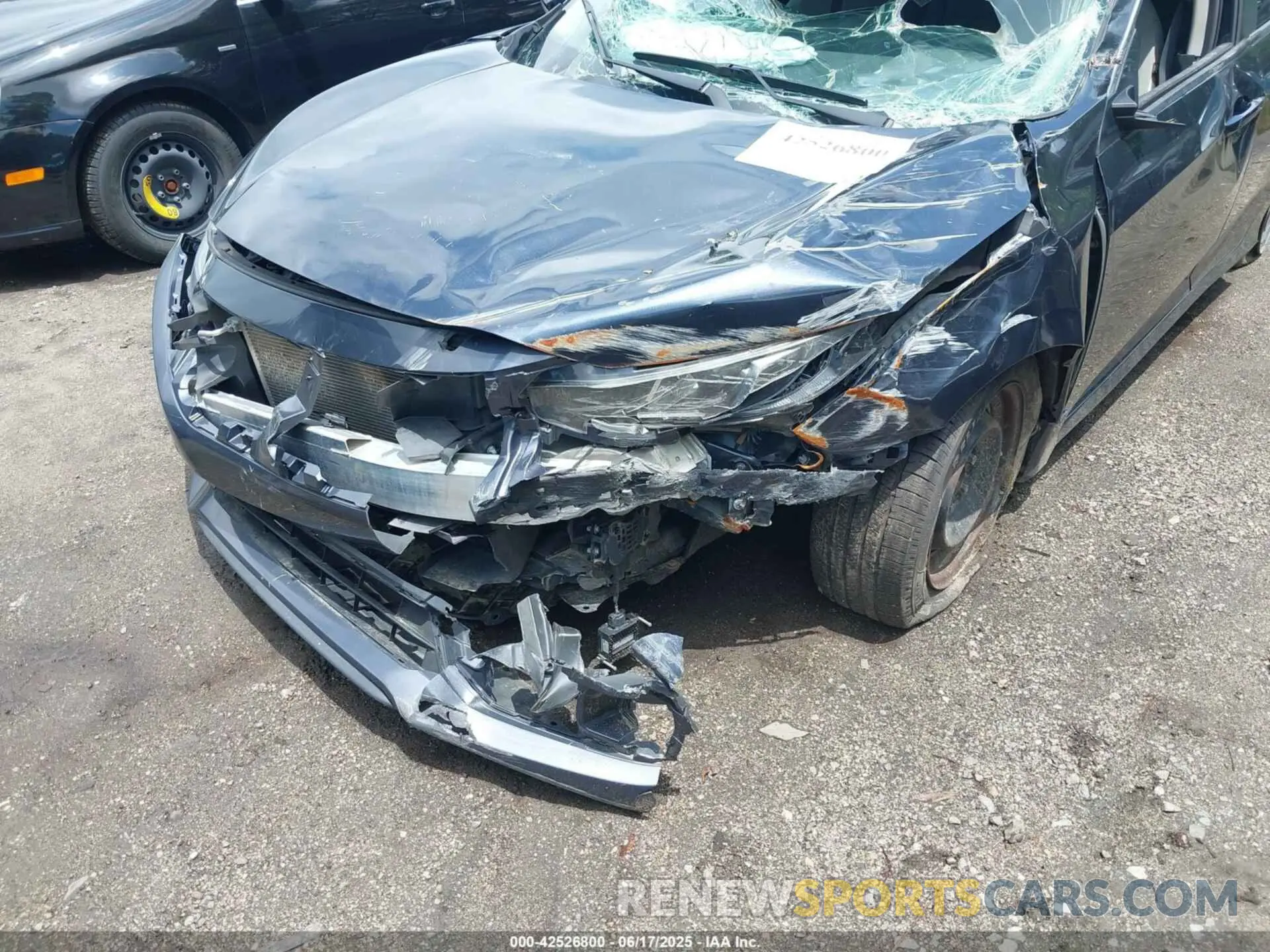6 fotografías del automóvil dañado 2HGFC2F61KH534309 HONDA CIVIC 2019