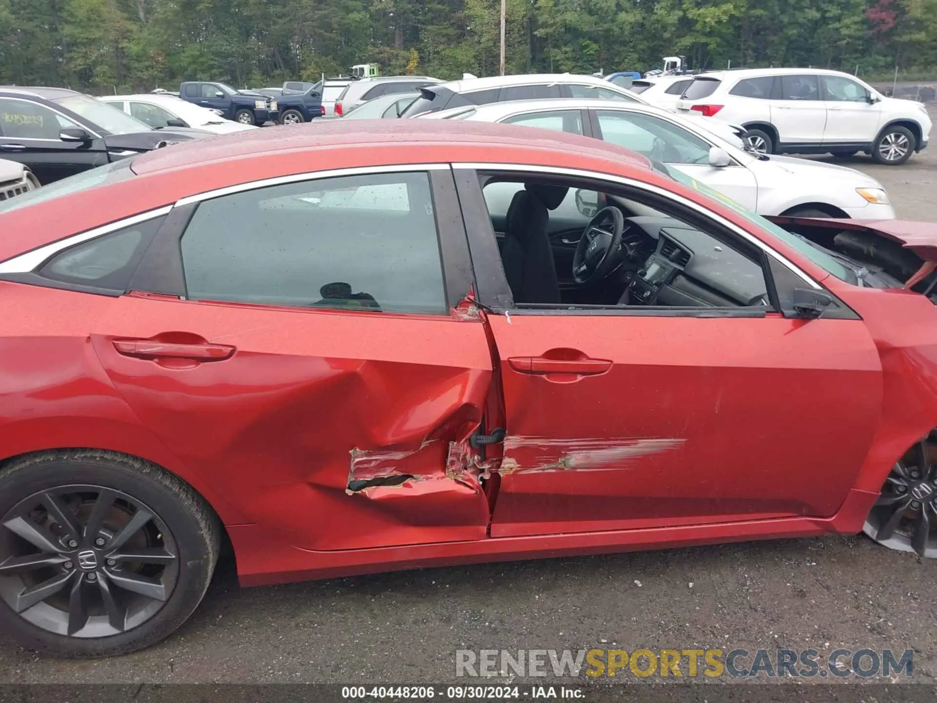 13 fotografías del automóvil dañado 2HGFC2F61KH534469 HONDA CIVIC 2019