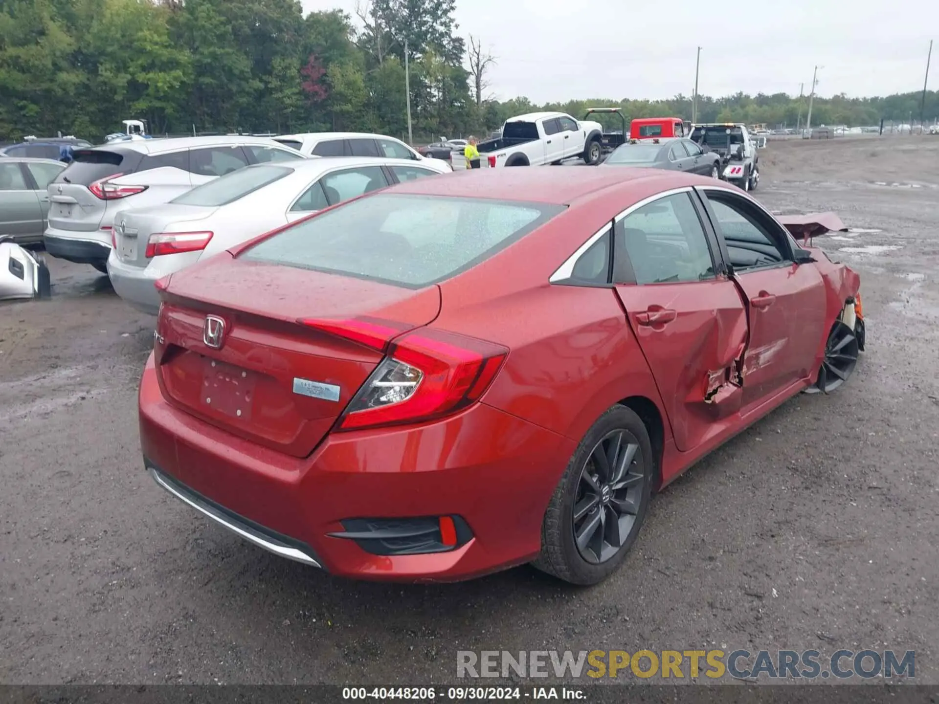 4 fotografías del automóvil dañado 2HGFC2F61KH534469 HONDA CIVIC 2019