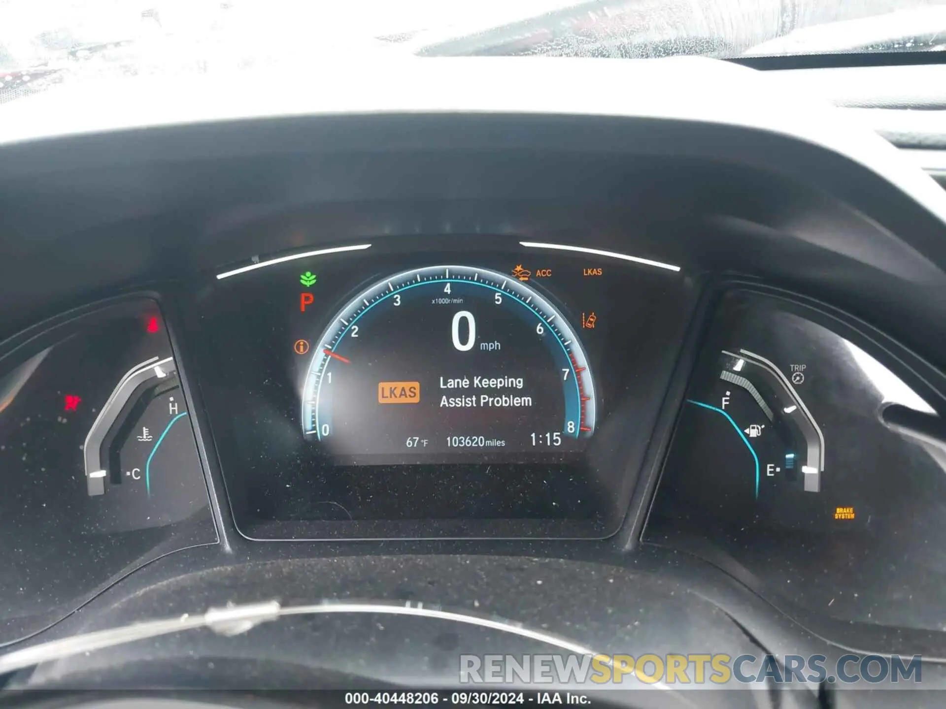 7 fotografías del automóvil dañado 2HGFC2F61KH534469 HONDA CIVIC 2019