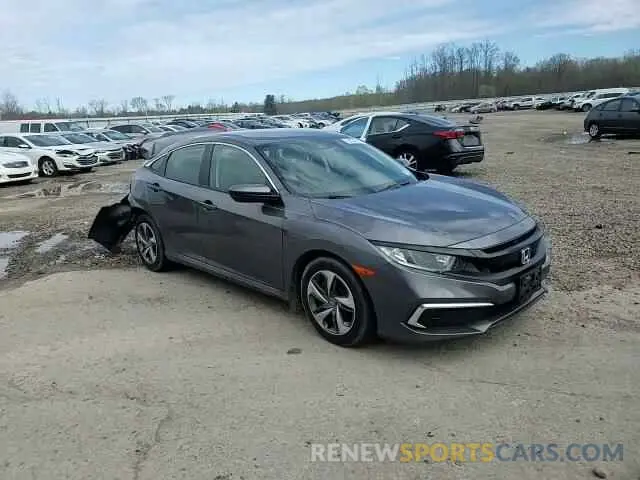 14 fotografías del automóvil dañado 2HGFC2F61KH558125 HONDA CIVIC 2019