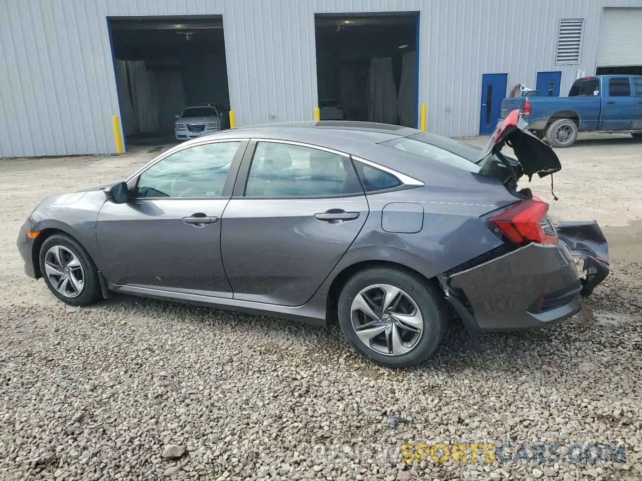 2 fotografías del automóvil dañado 2HGFC2F61KH558125 HONDA CIVIC 2019