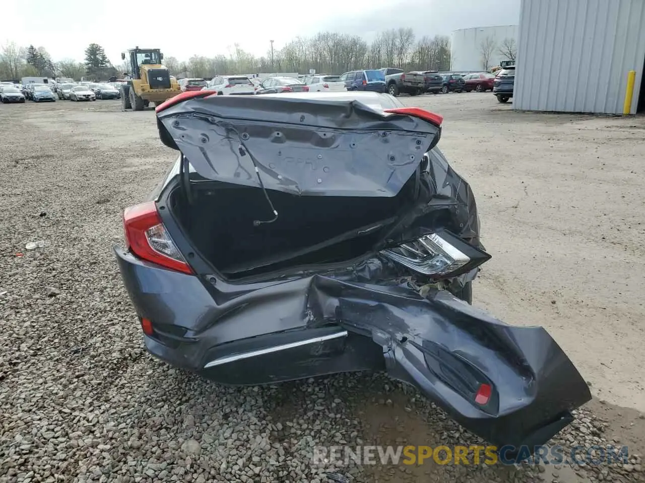 6 fotografías del automóvil dañado 2HGFC2F61KH558125 HONDA CIVIC 2019