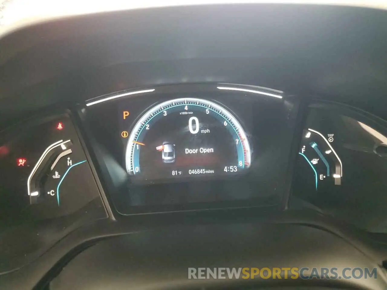 9 fotografías del automóvil dañado 2HGFC2F61KH573465 HONDA CIVIC 2019