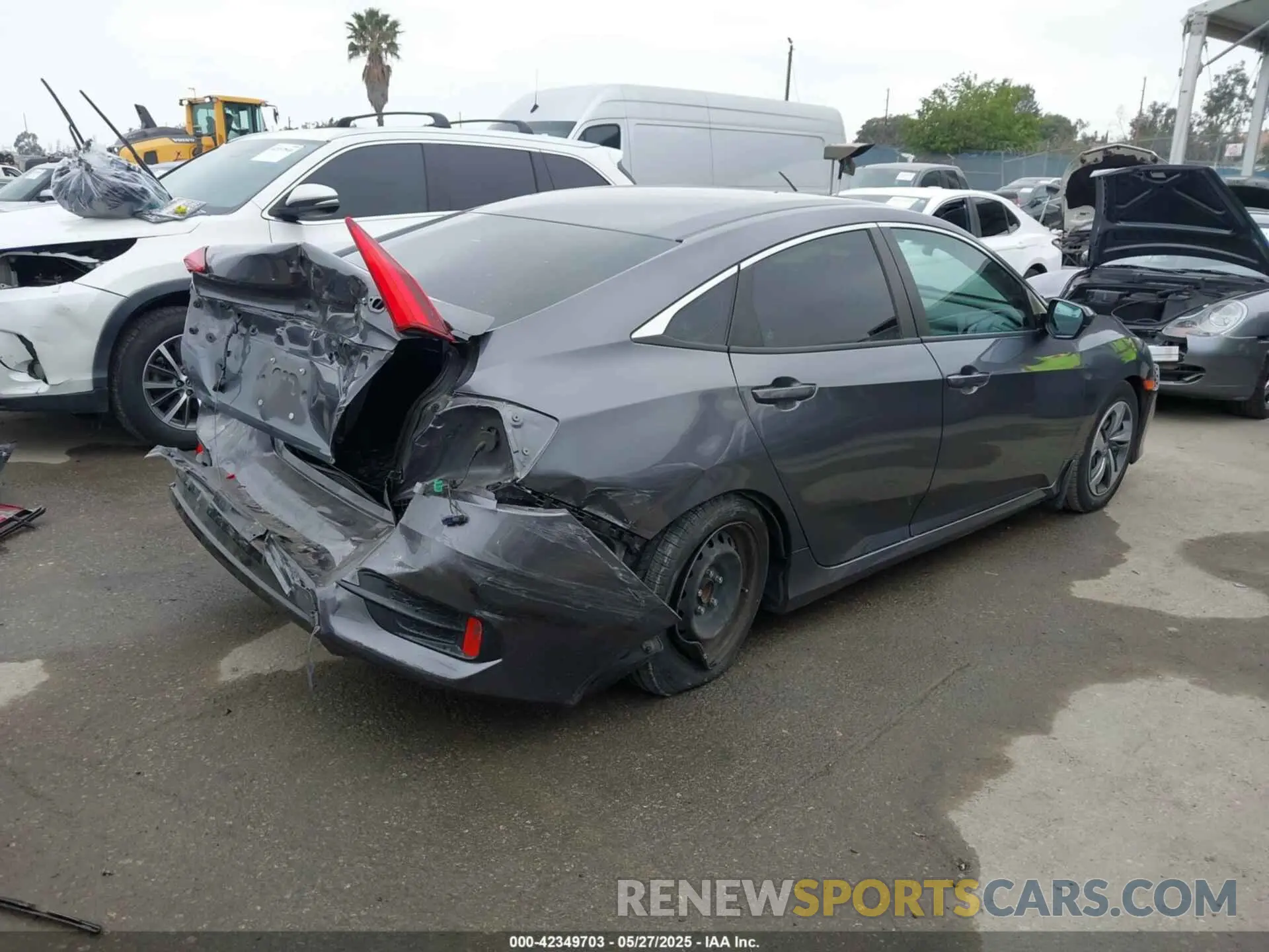 4 fotografías del automóvil dañado 2HGFC2F61KH590315 HONDA CIVIC 2019