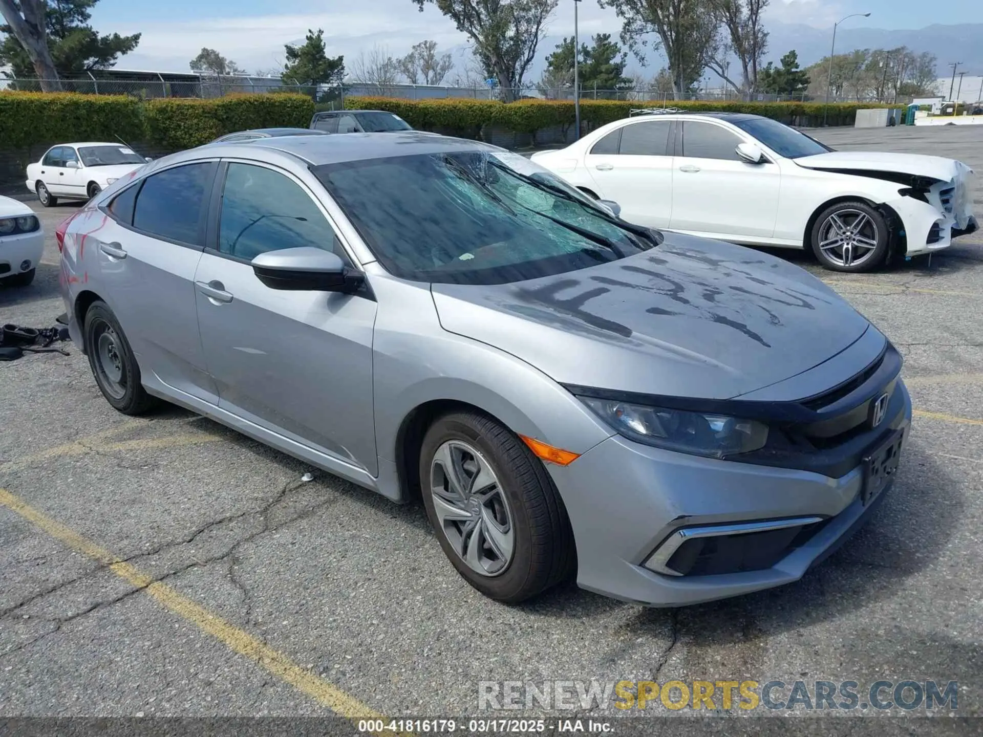 1 fotografías del automóvil dañado 2HGFC2F61KH591996 HONDA CIVIC 2019