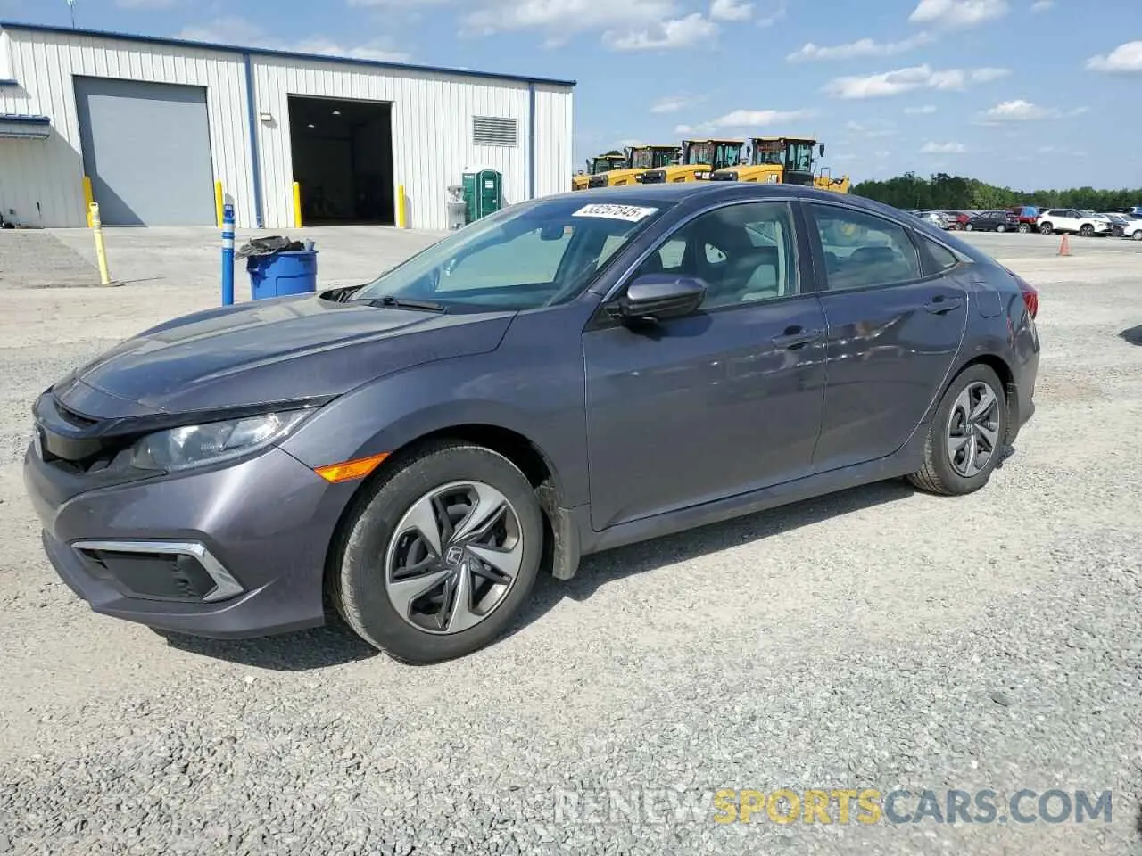 1 fotografías del automóvil dañado 2HGFC2F61KH603872 HONDA CIVIC 2019